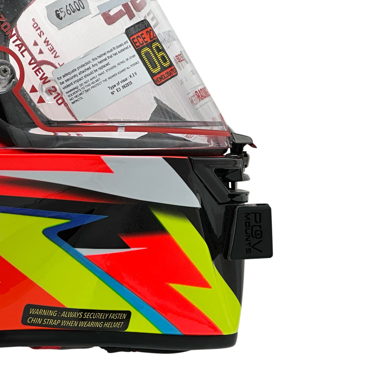 POV Mount pour Suomy SR-GP Evo