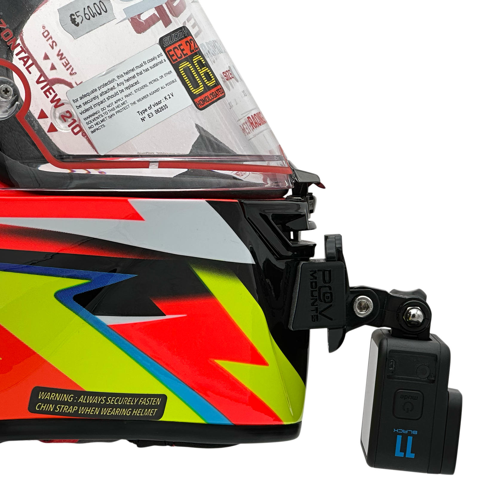POV Mount pour Suomy SR-GP Evo