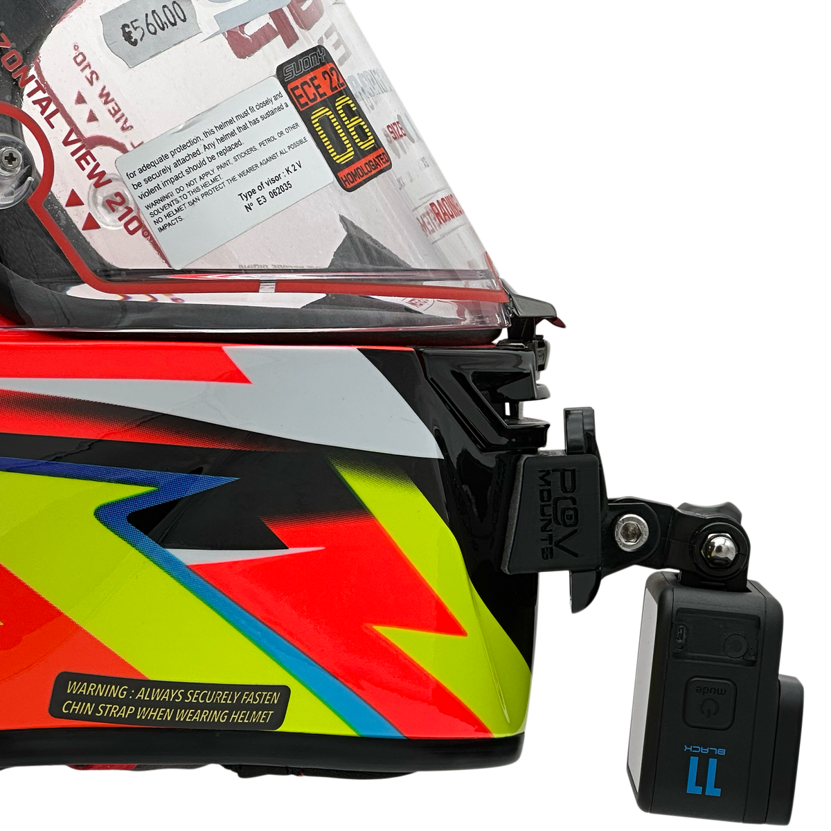 POV Mount pour Suomy SR-GP Evo