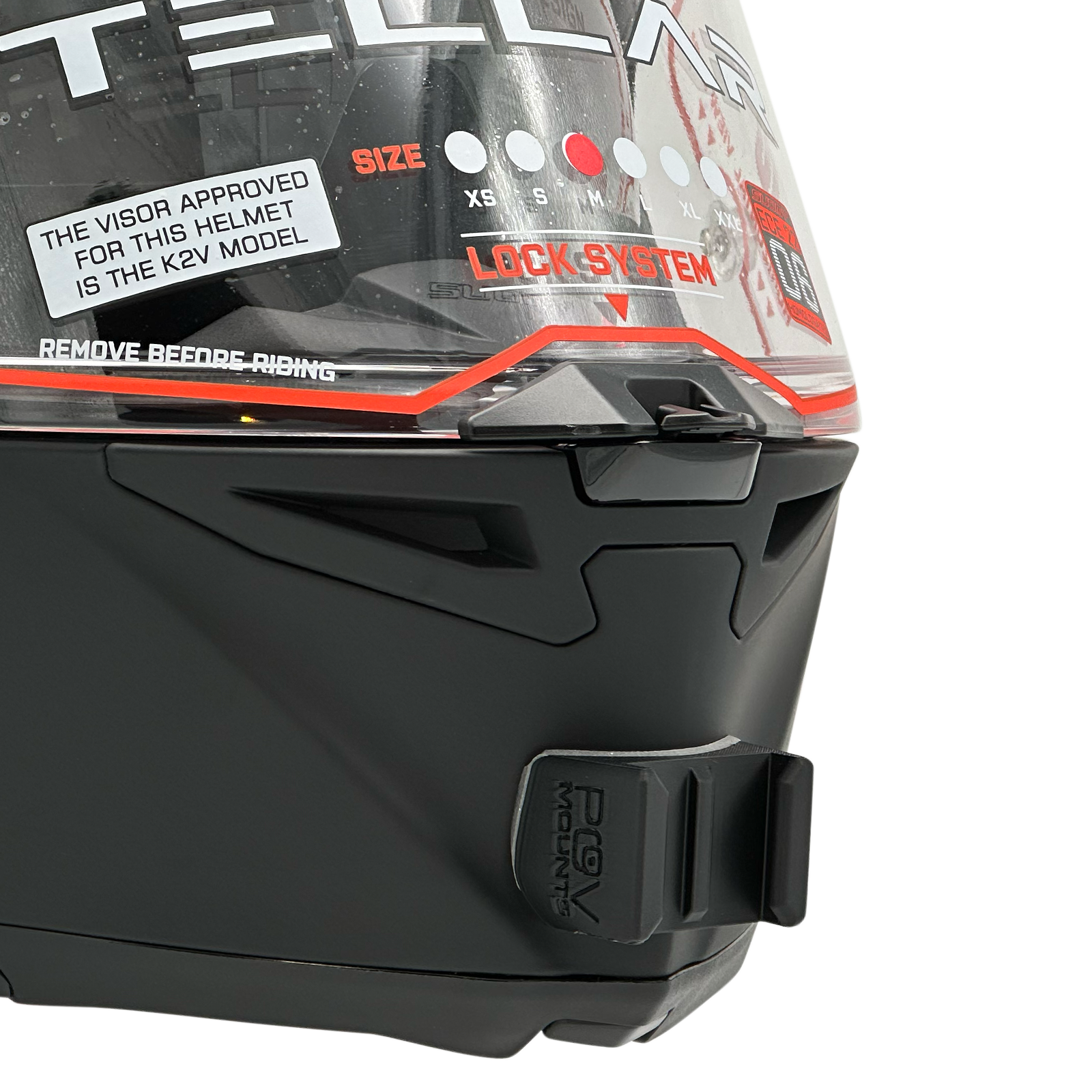 POV Mount pour Suomy Speedstar 2 / Stellar 2