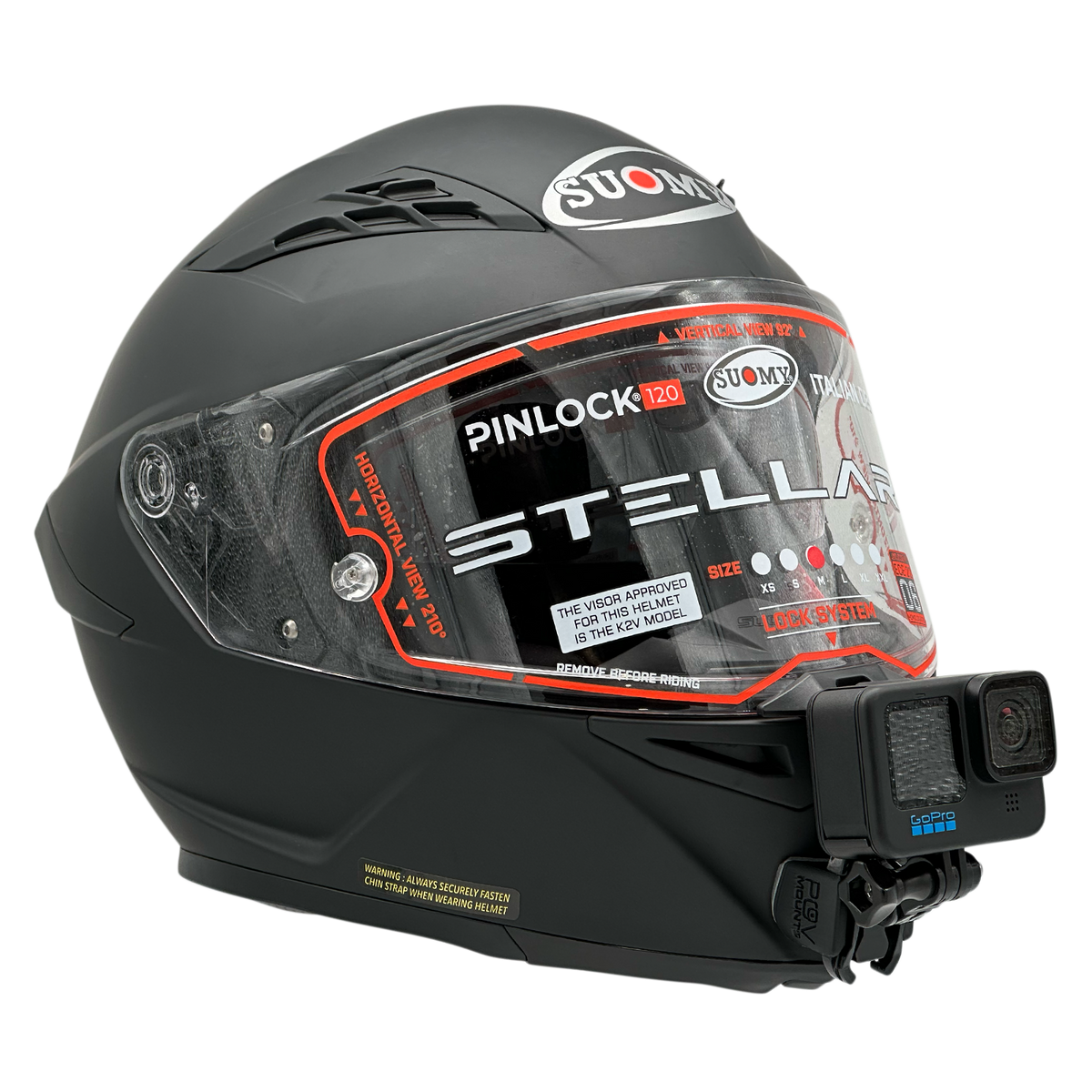 POV Mount para Suomy Speedstar 2 / Stellar 2