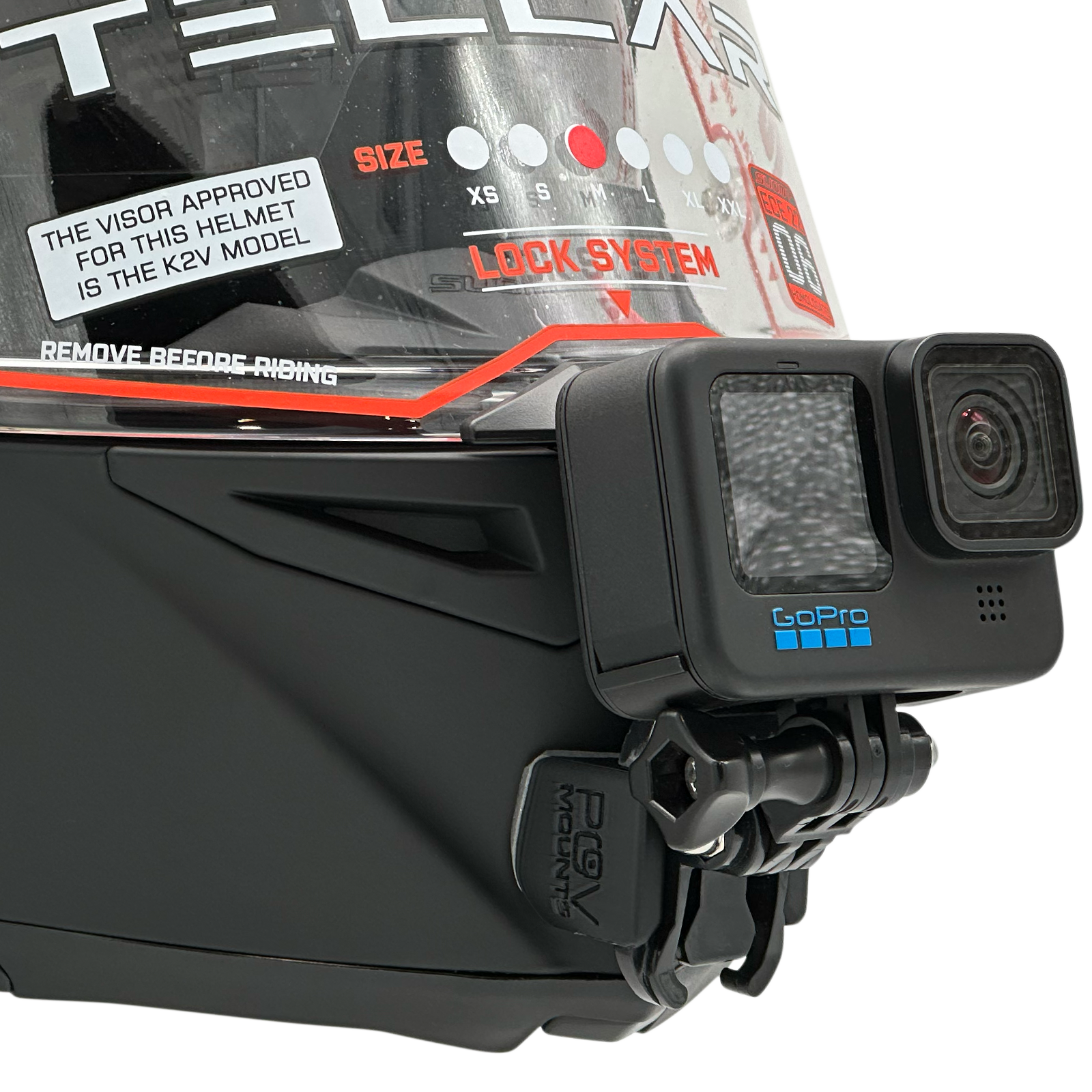 POV Mount pour Suomy Speedstar 2 / Stellar 2