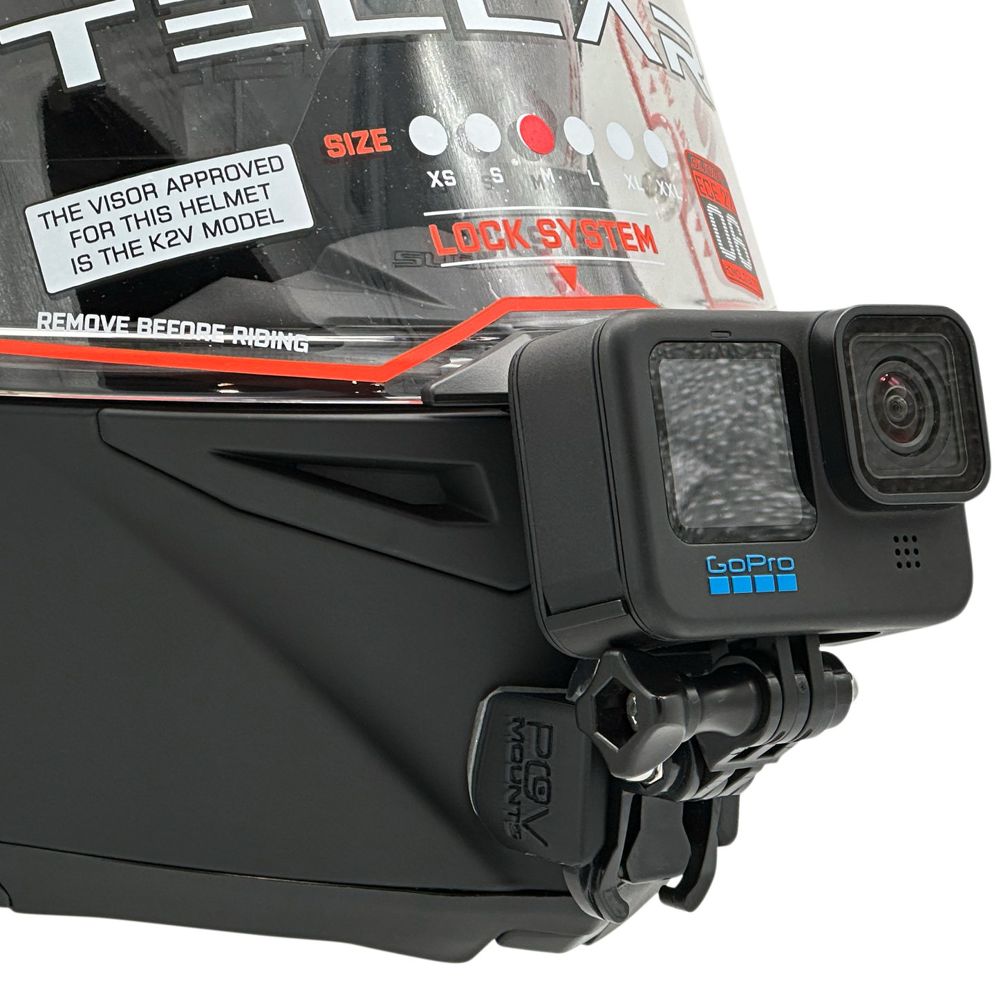 POV Mount for SUOMY SPEEDSTAR 2 / STELLAR 2