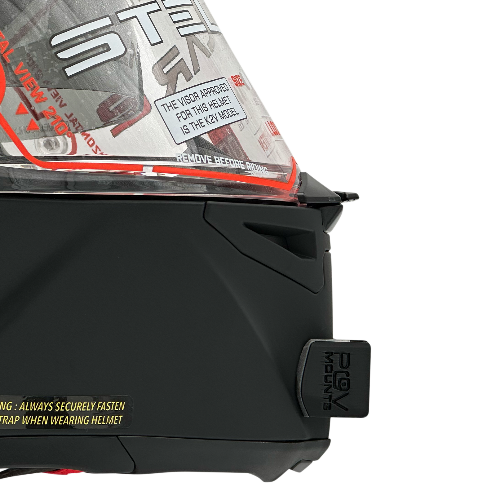 POV Mount pour Suomy Speedstar 2 / Stellar 2