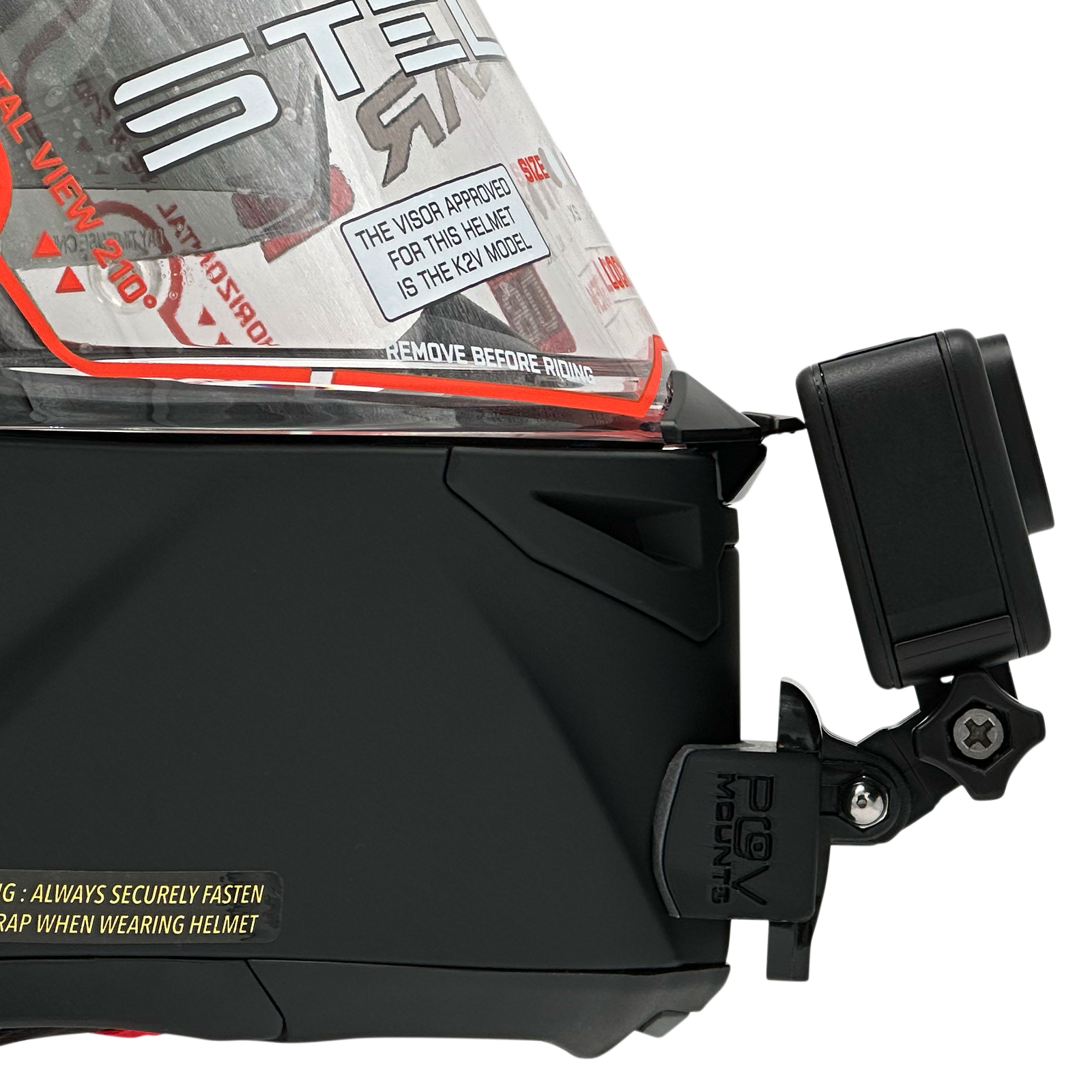 POV Mount pour Suomy Speedstar 2 / Stellar 2
