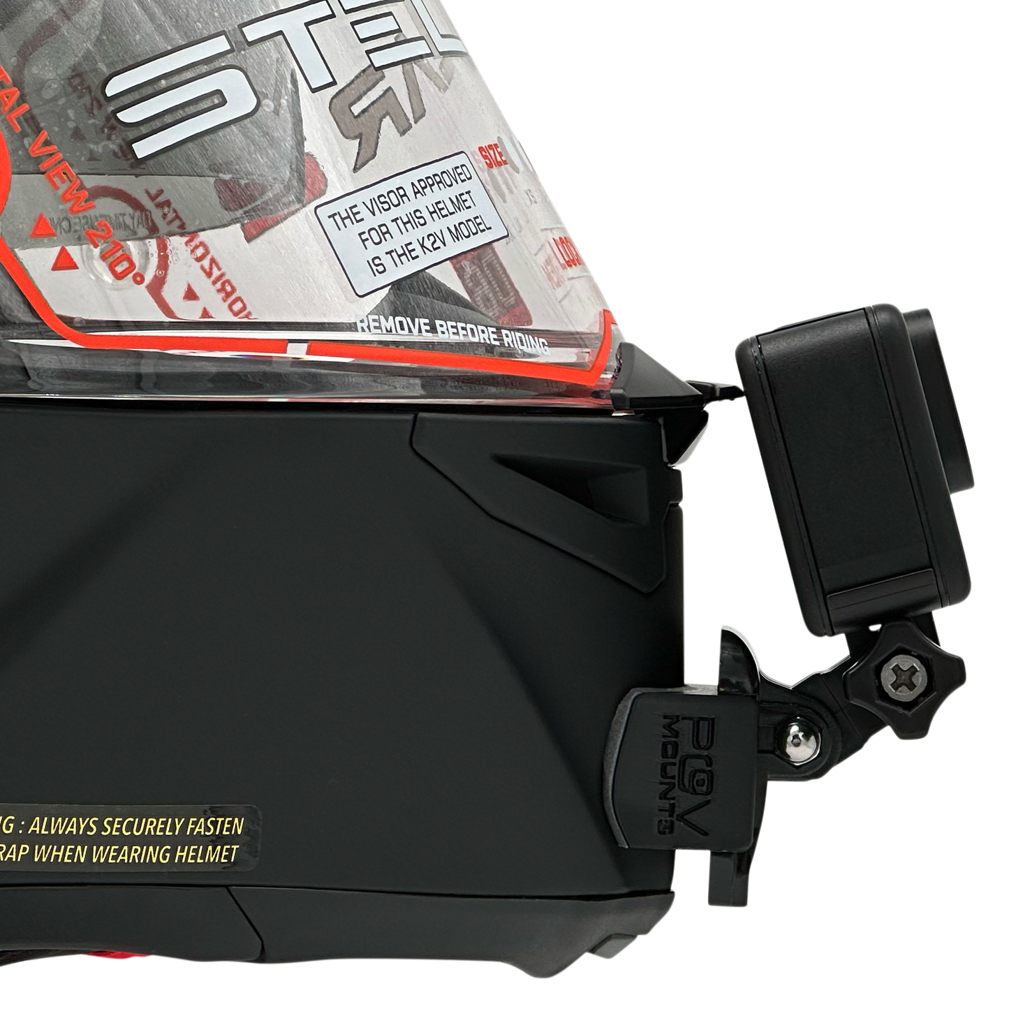 POV Mount for SUOMY SPEEDSTAR 2 / STELLAR 2