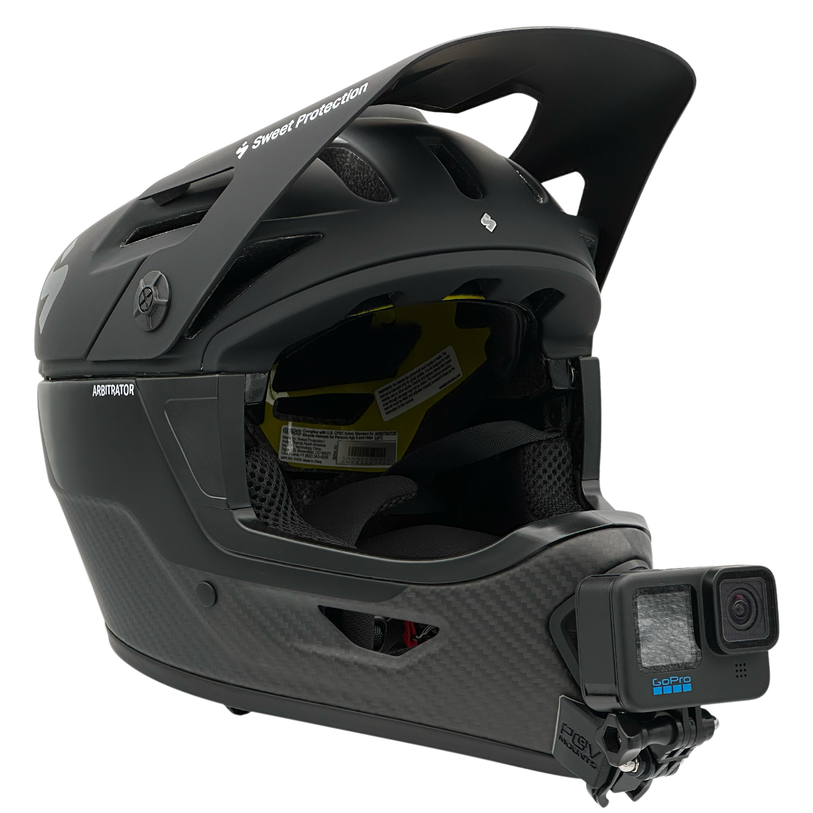 POV Mount para Sweet Protection Arbitrator