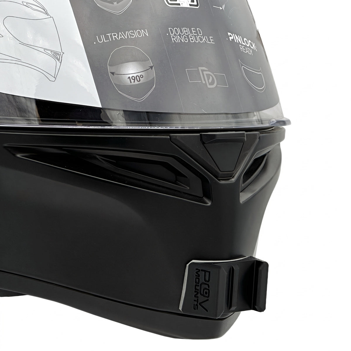 POV Mount für AGV K1 / K1 S