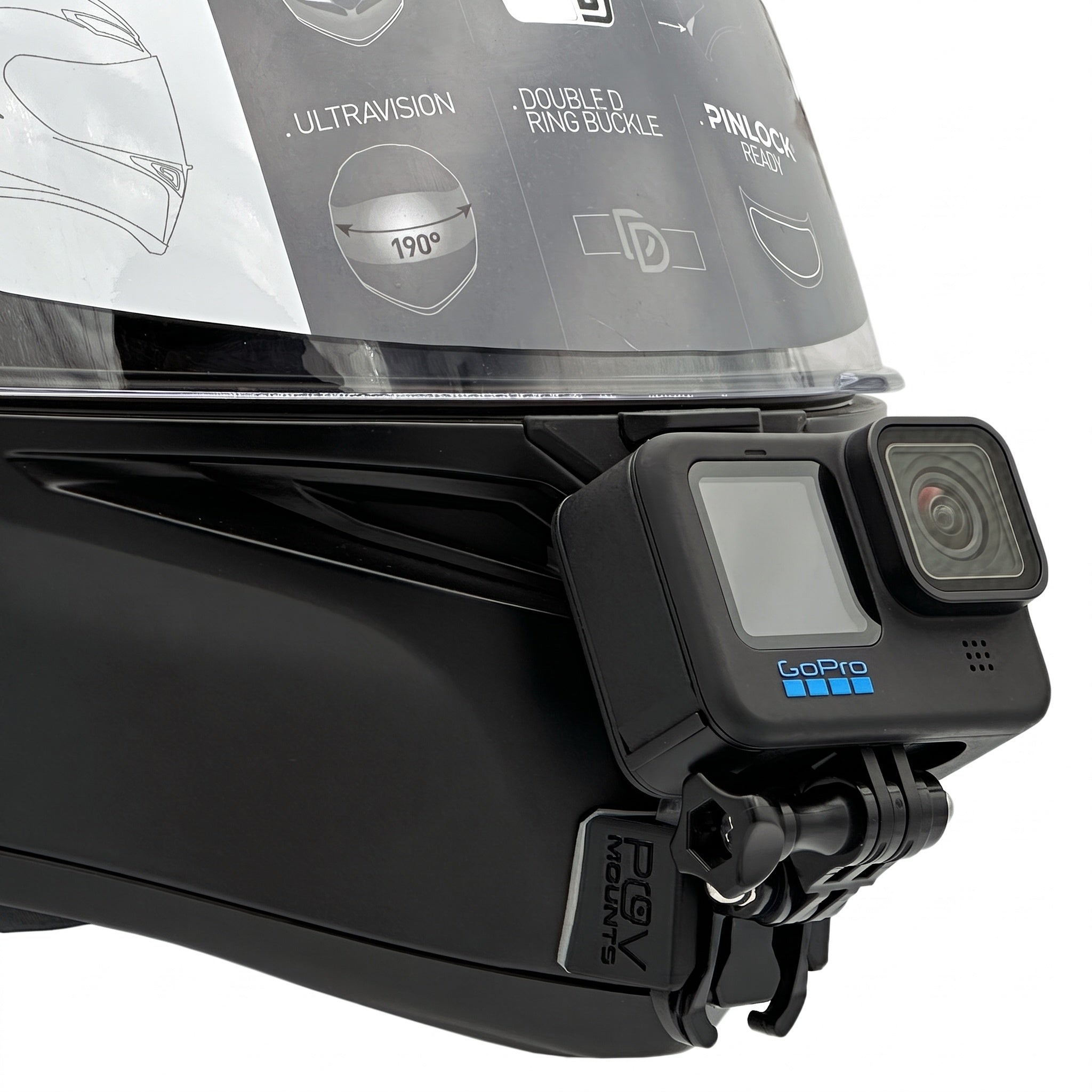 POV Mount für AGV K1 / K1 S