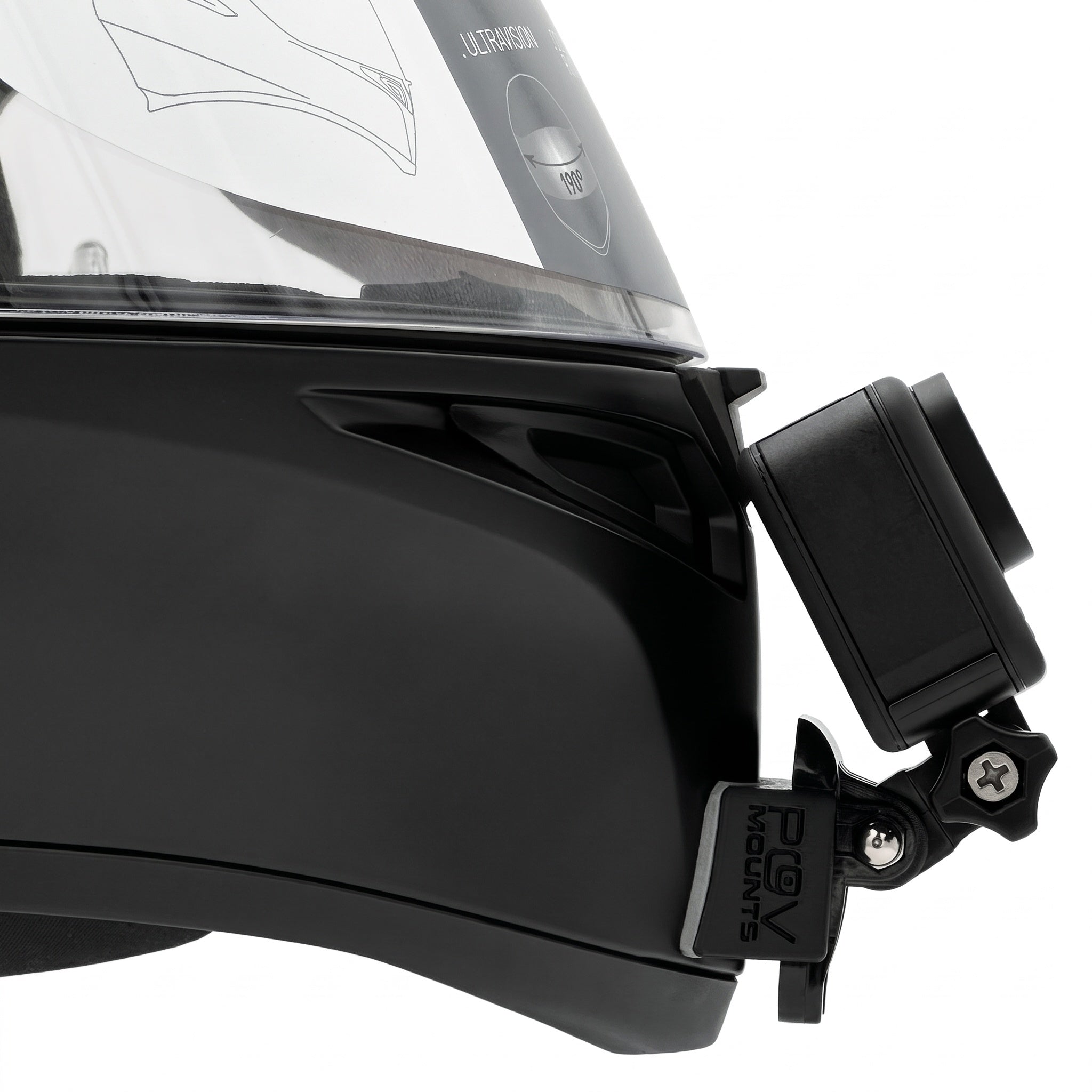 POV Mount für AGV K1 / K1 S