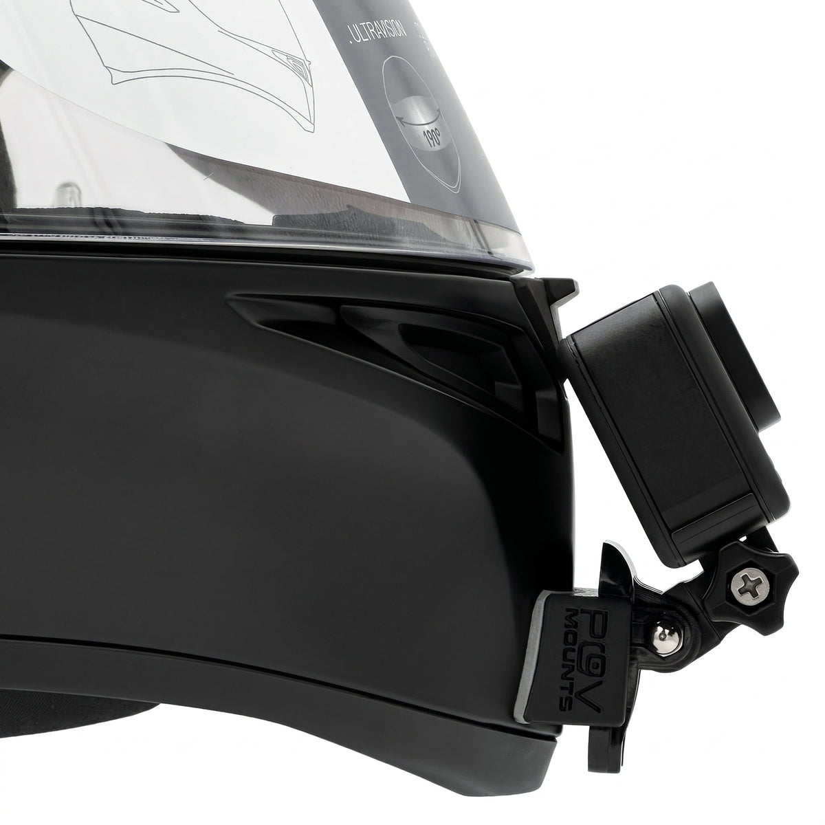 POV Mount für AGV K1 / K1 S