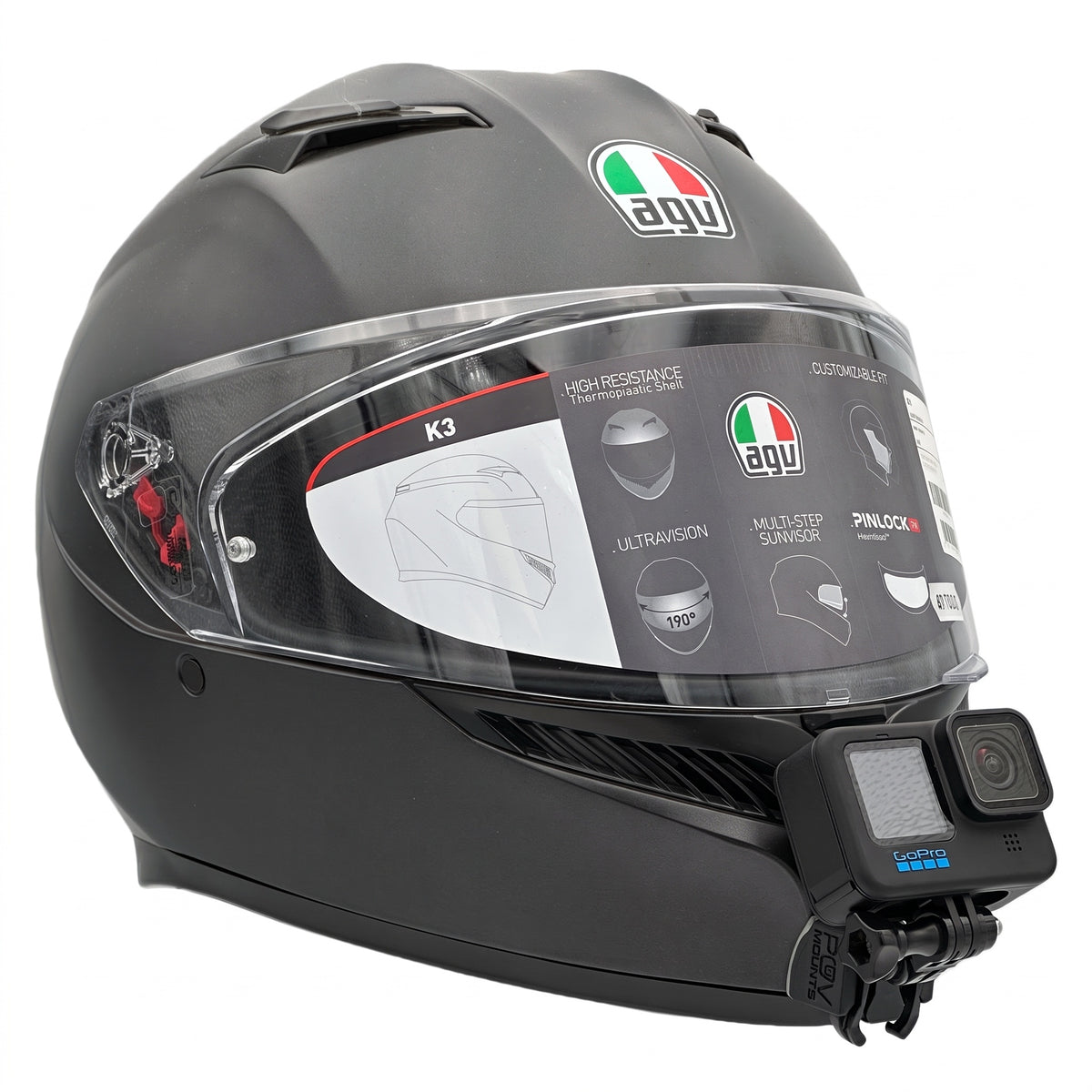 POV Mount for AGV K3 E2206