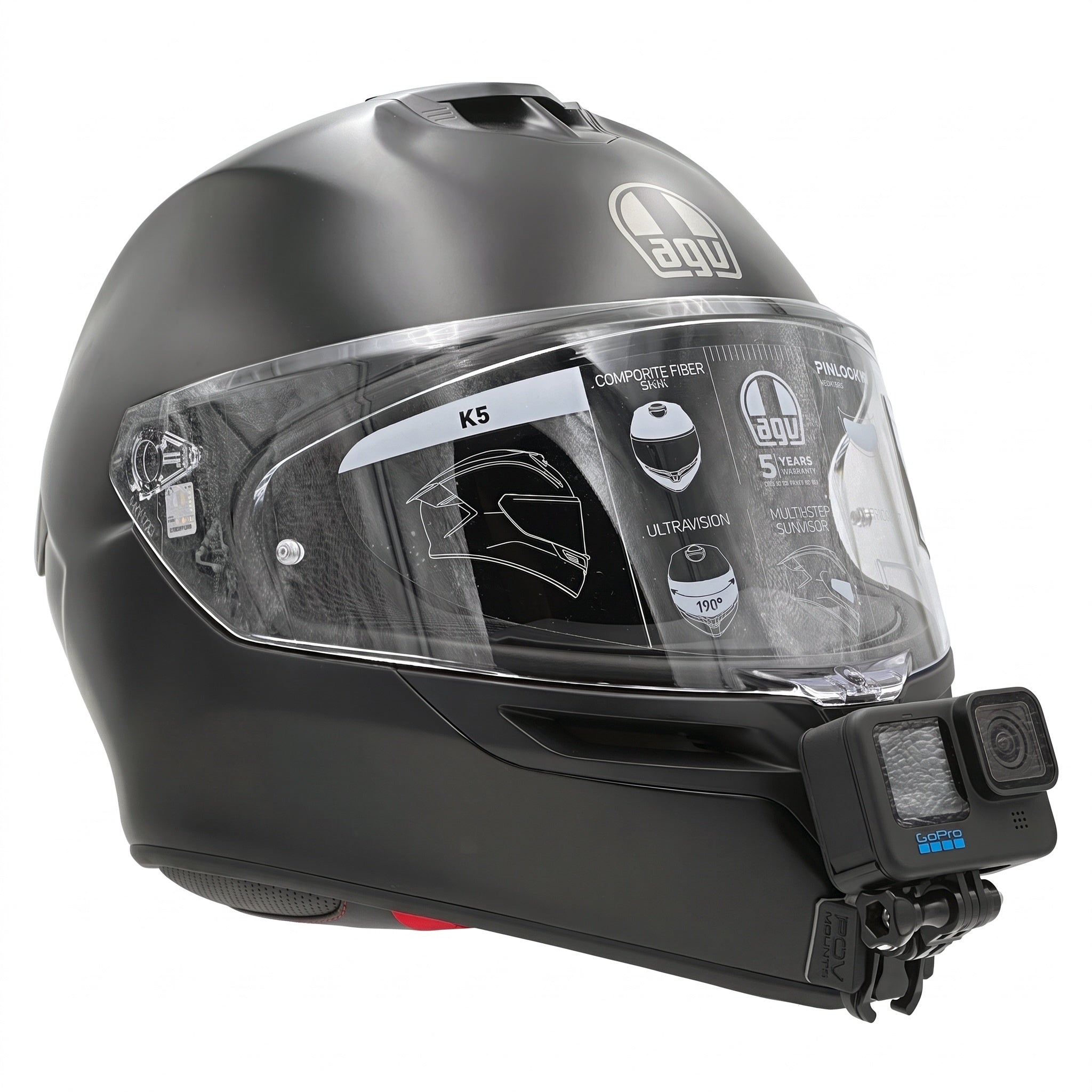 POV Mount para AGV K5 2026