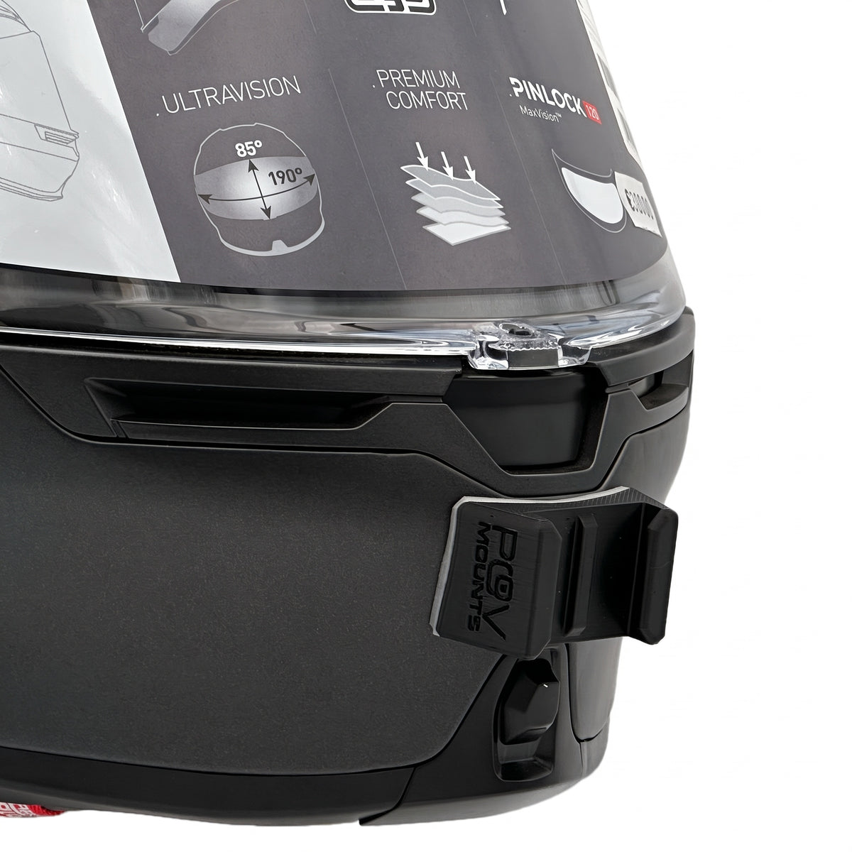 POV Mount für AGV K6 / K6 S