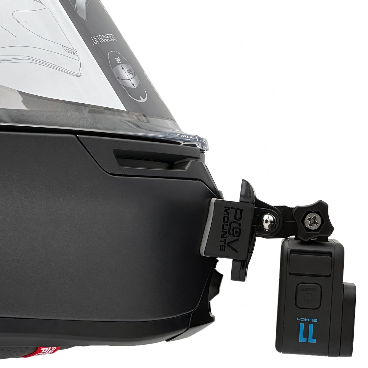 POV Mount for AGV K6 / K6 S