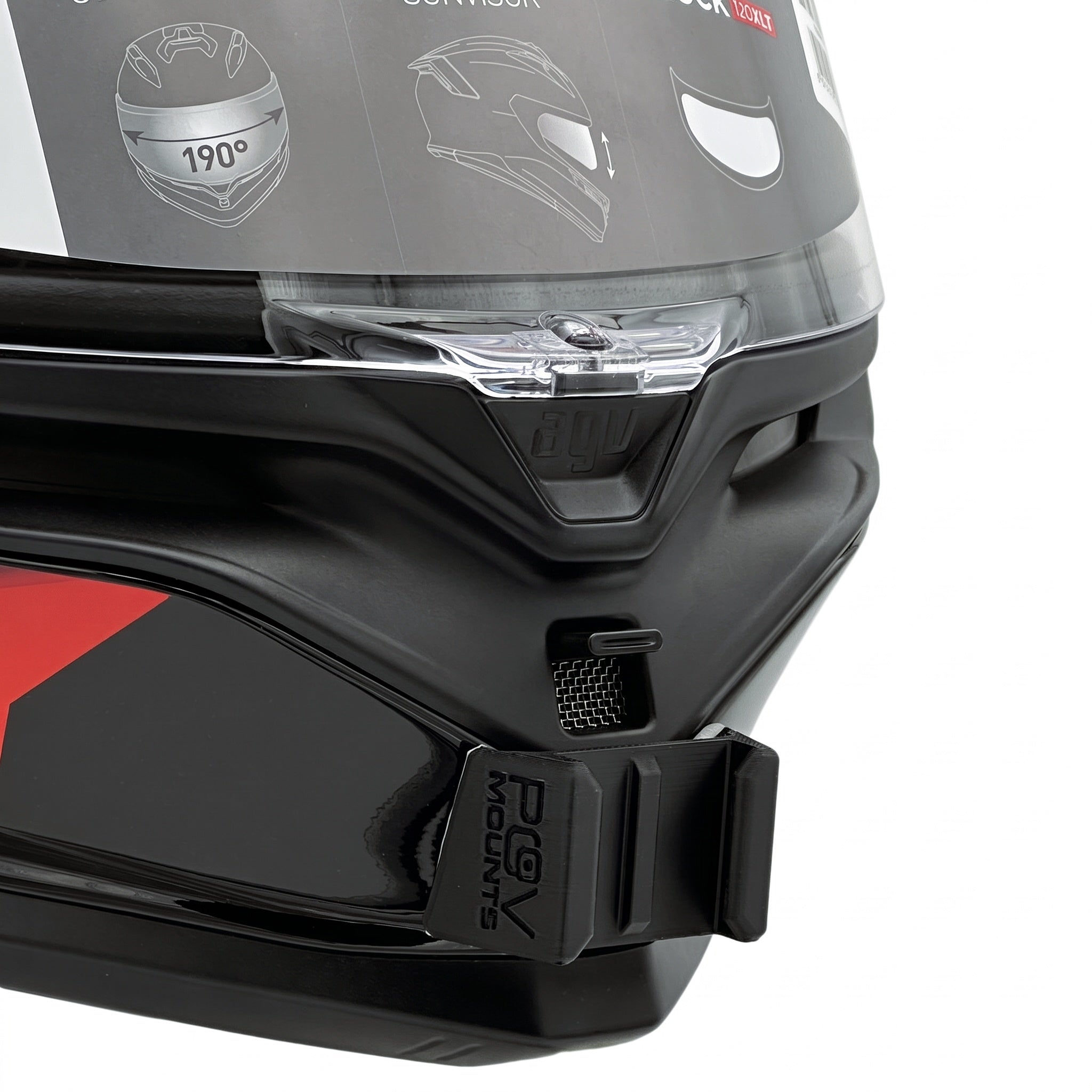 POV Mount für AGV K7