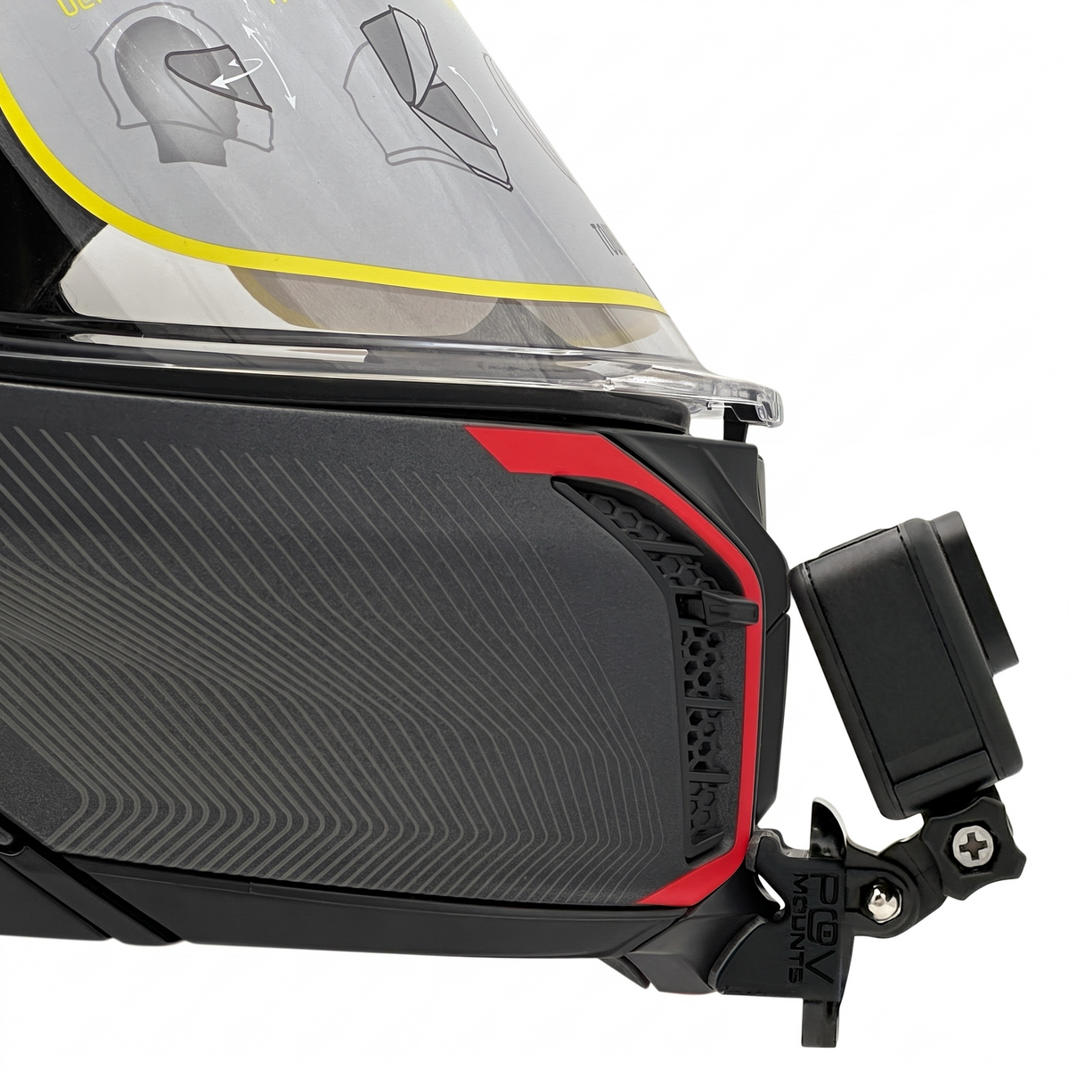 POV Mount for AGV TOURMODULAR