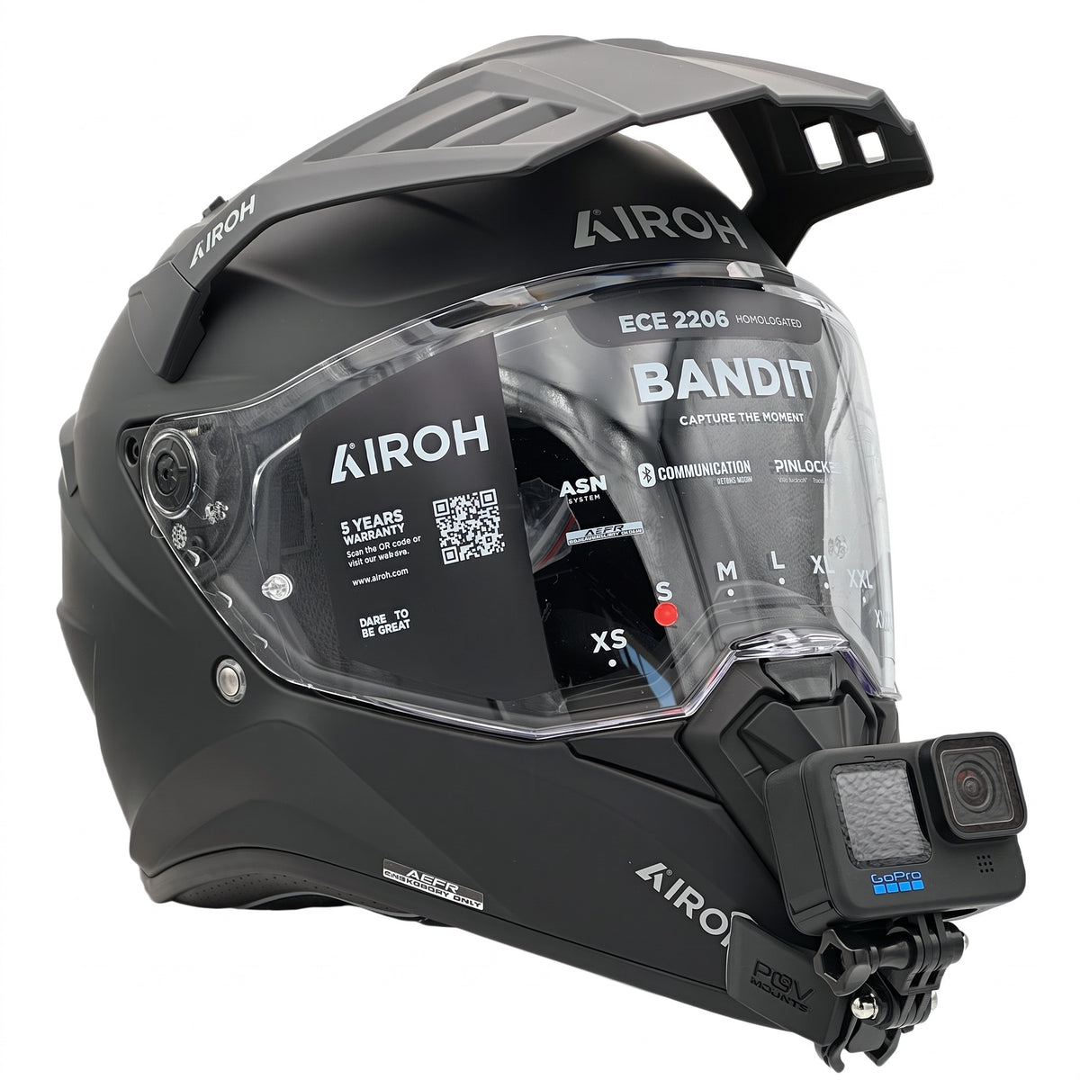POV Mount for AIROH BADX-X