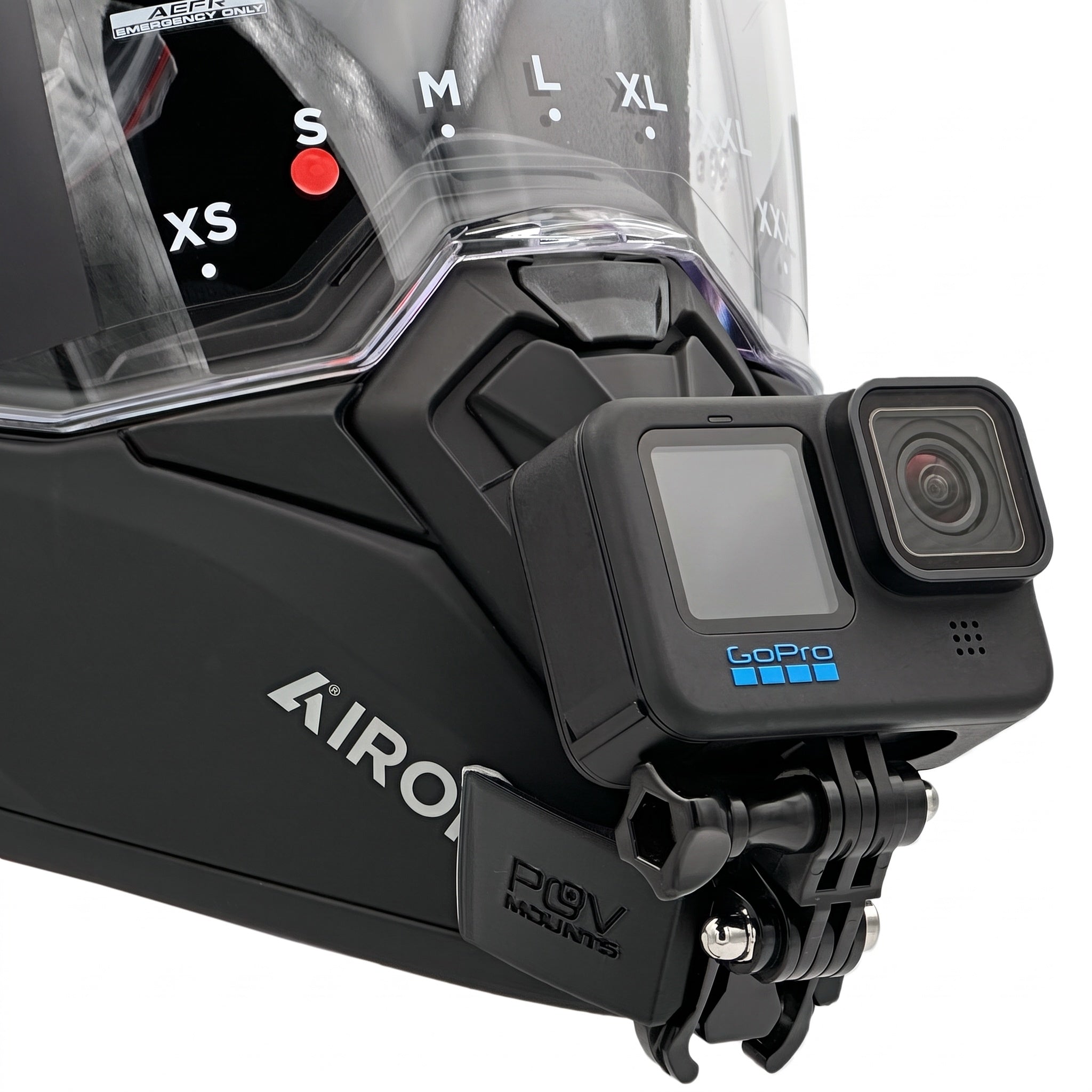 POV Mount para Airoh BADX-X
