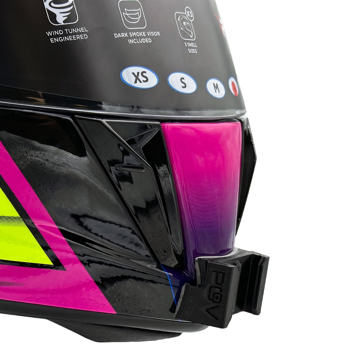 POV Mount for AIROH GP 550 / GP 500 S
