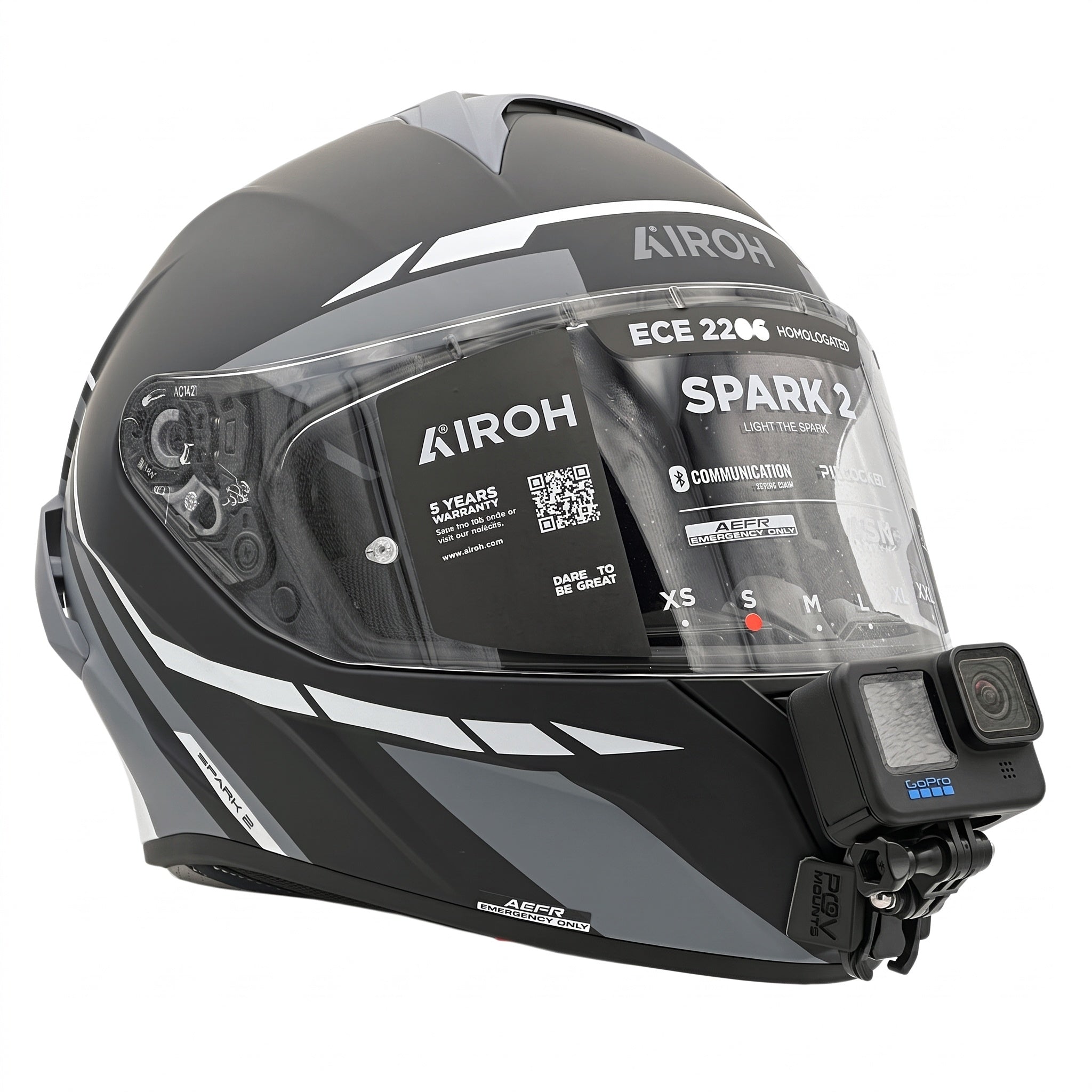 POV Mount pour Airoh Spark 2
