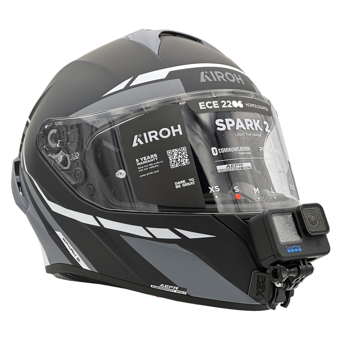 POV Mount pour Airoh Spark 2