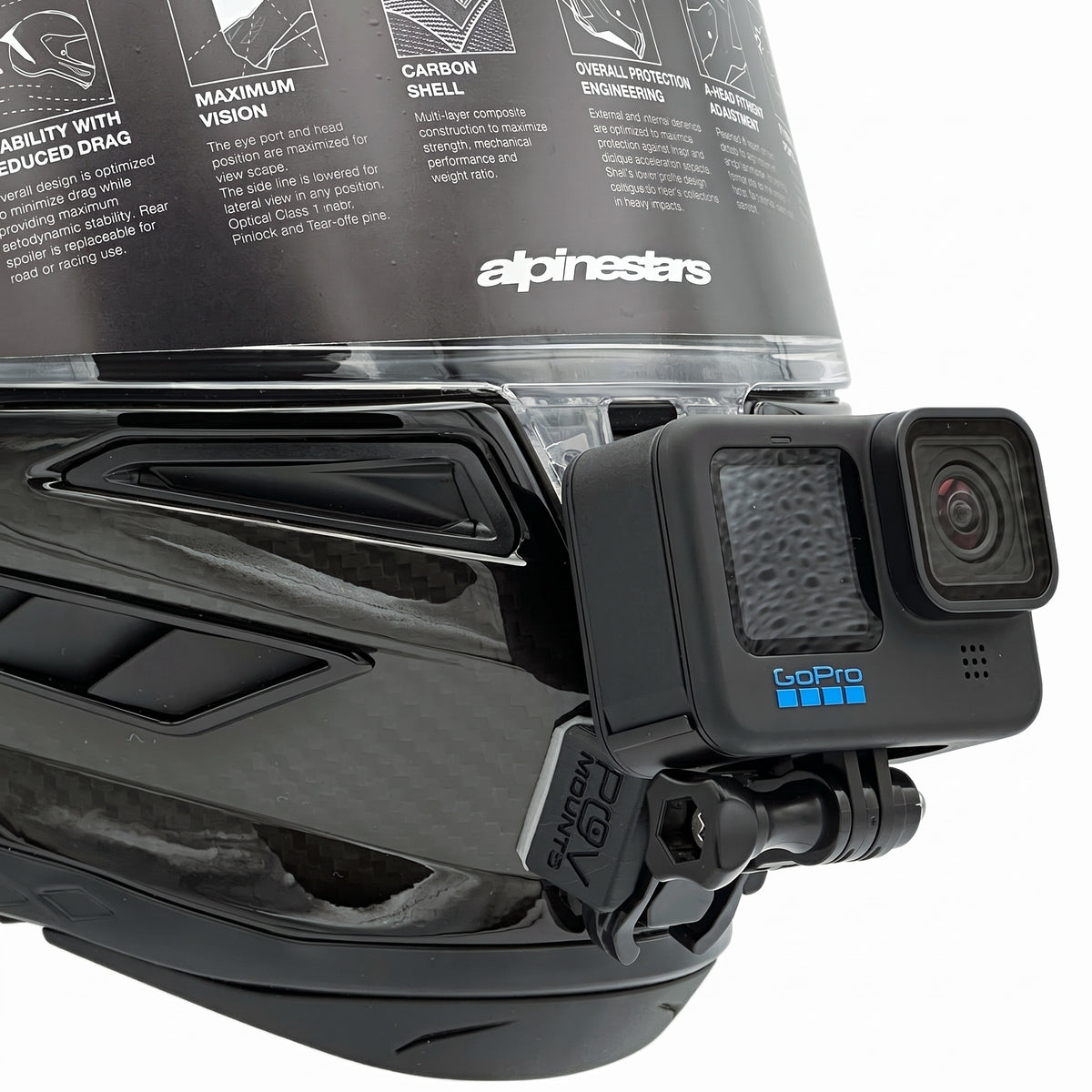 POV Mount para Alpinestars Supertech R10 (SR-10)