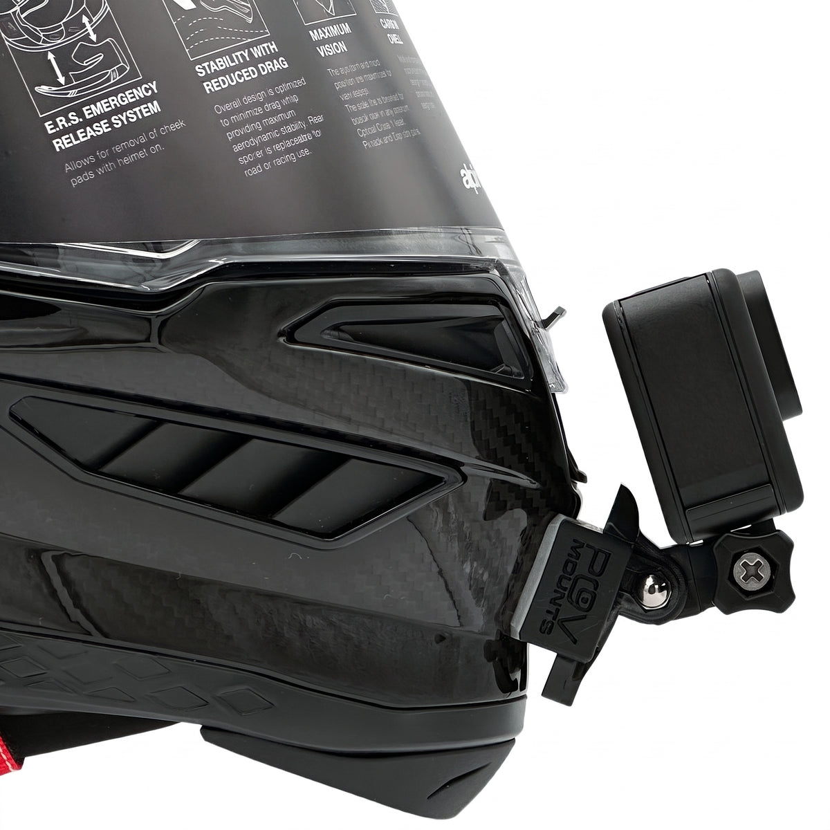 POV Mount para Alpinestars Supertech R10 (SR-10)
