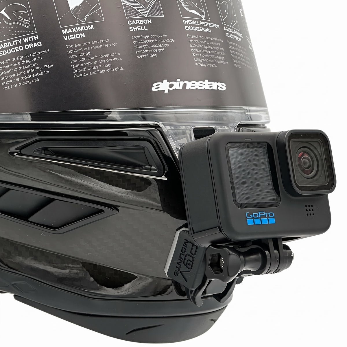 POV Mount para Alpinestars Supertech R7 (SR-7)