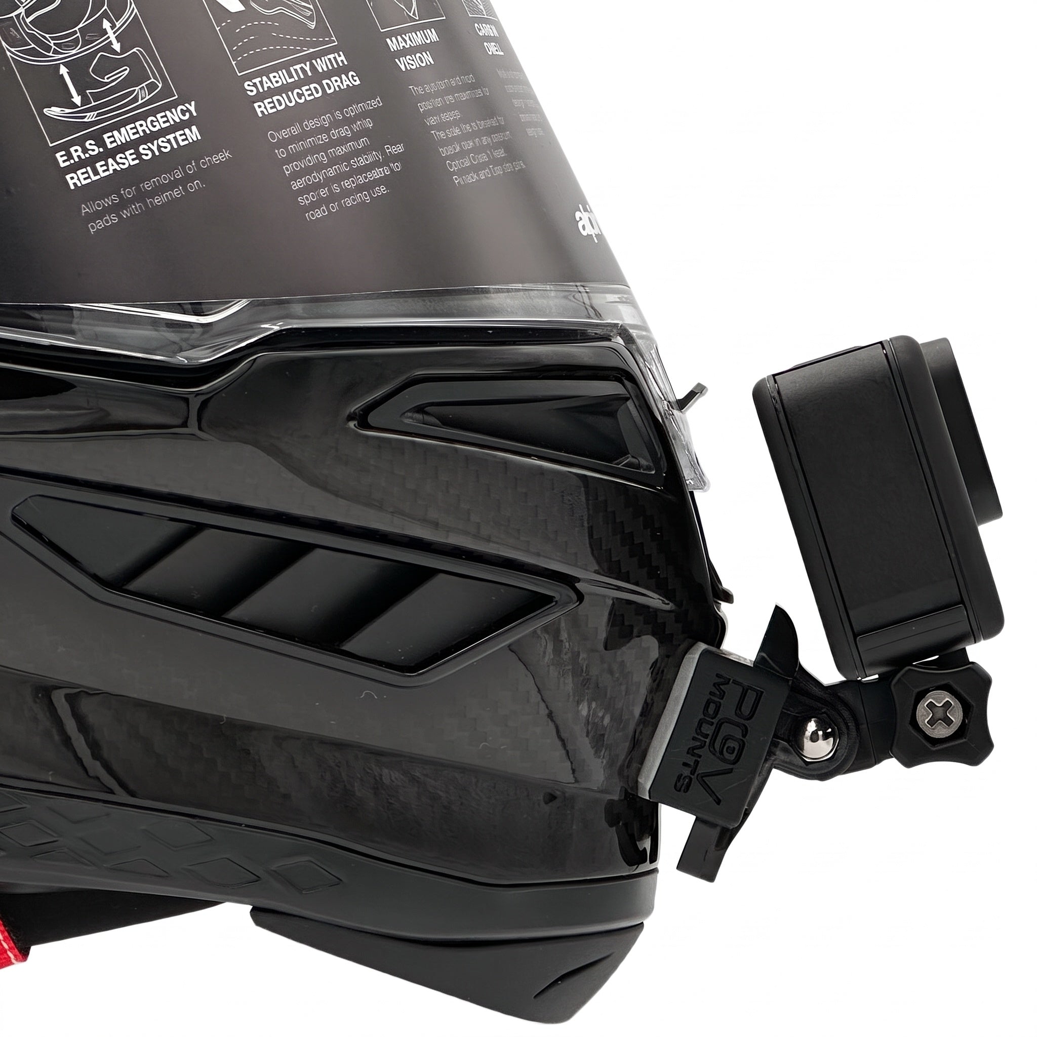 POV Mount para Alpinestars Supertech R7 (SR-7)