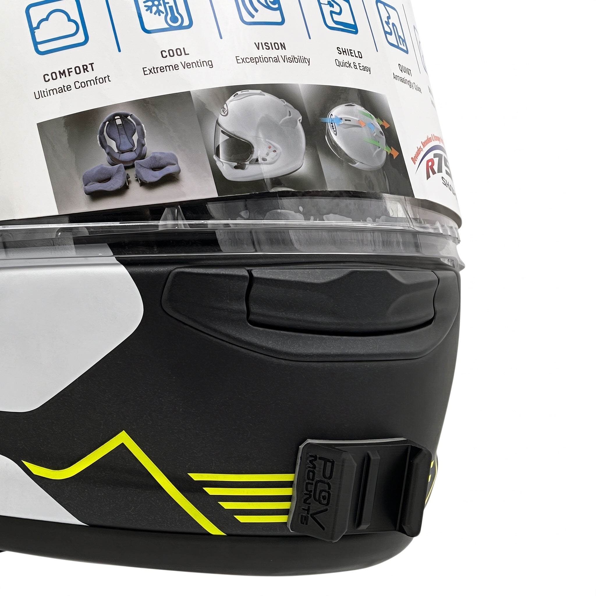 POV Mount para Arai Chaser-X / DTX