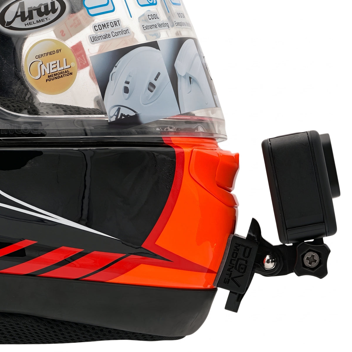 POV Mount für Arai Corsair-X
