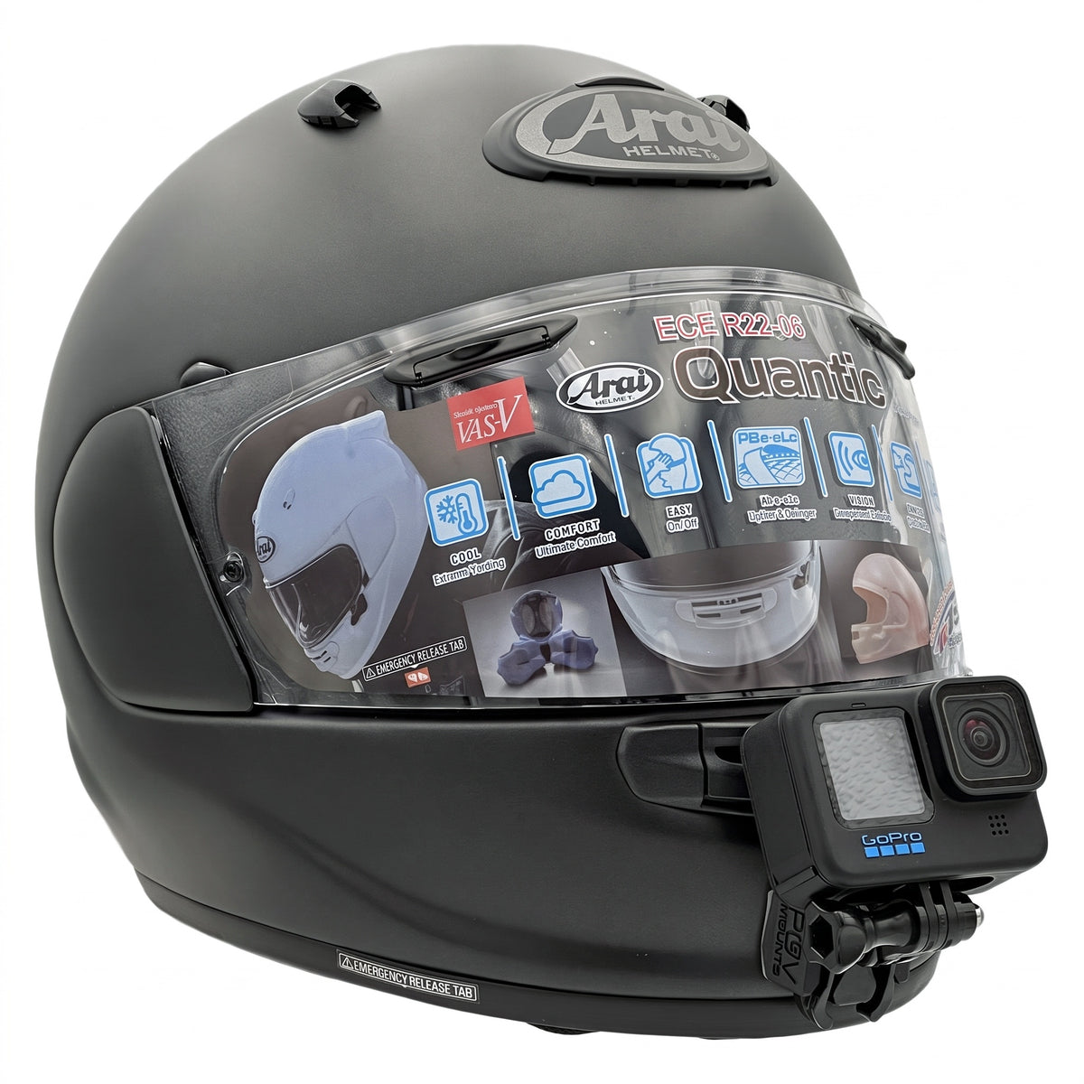POV Mount für Arai Contour-X