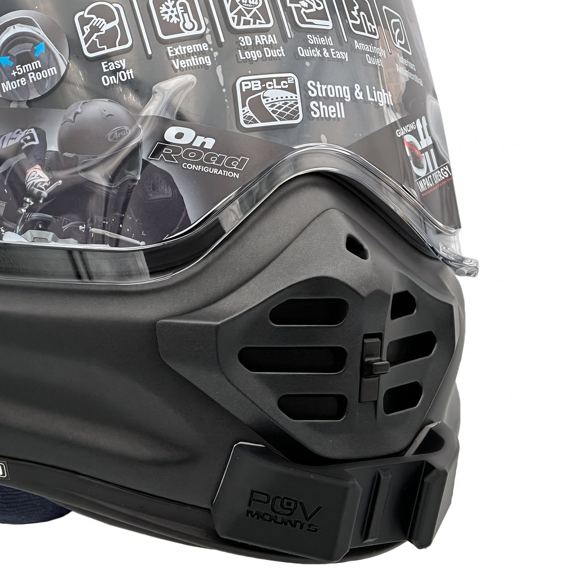 POV Mount for ARAI TOUR-X5