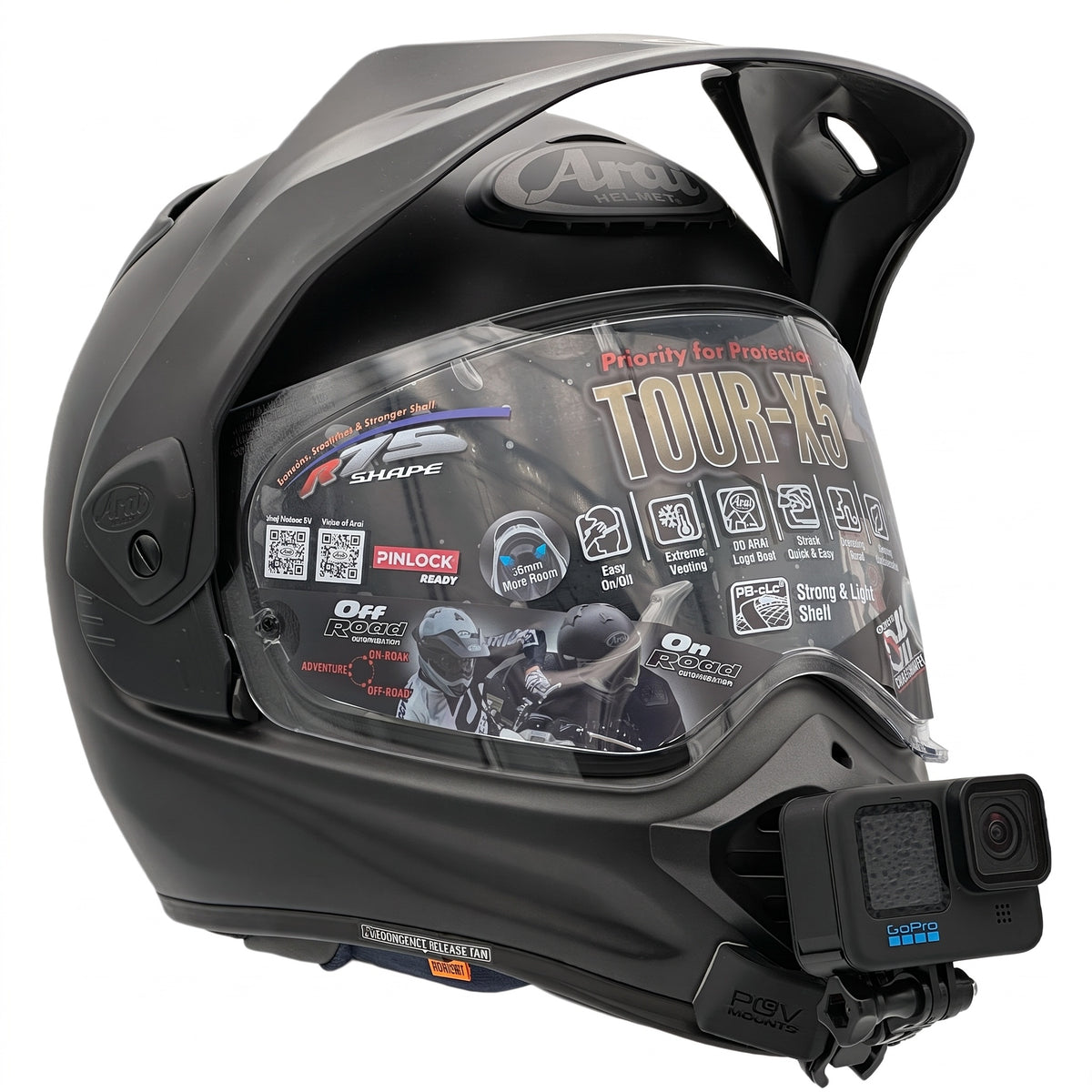 POV Mount for ARAI TOUR-X5