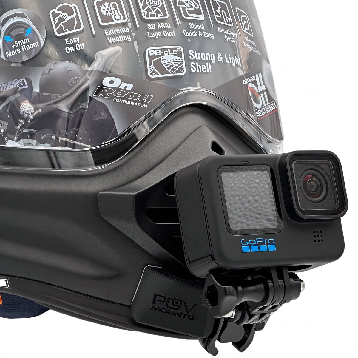 POV Mount for ARAI TOUR-X5