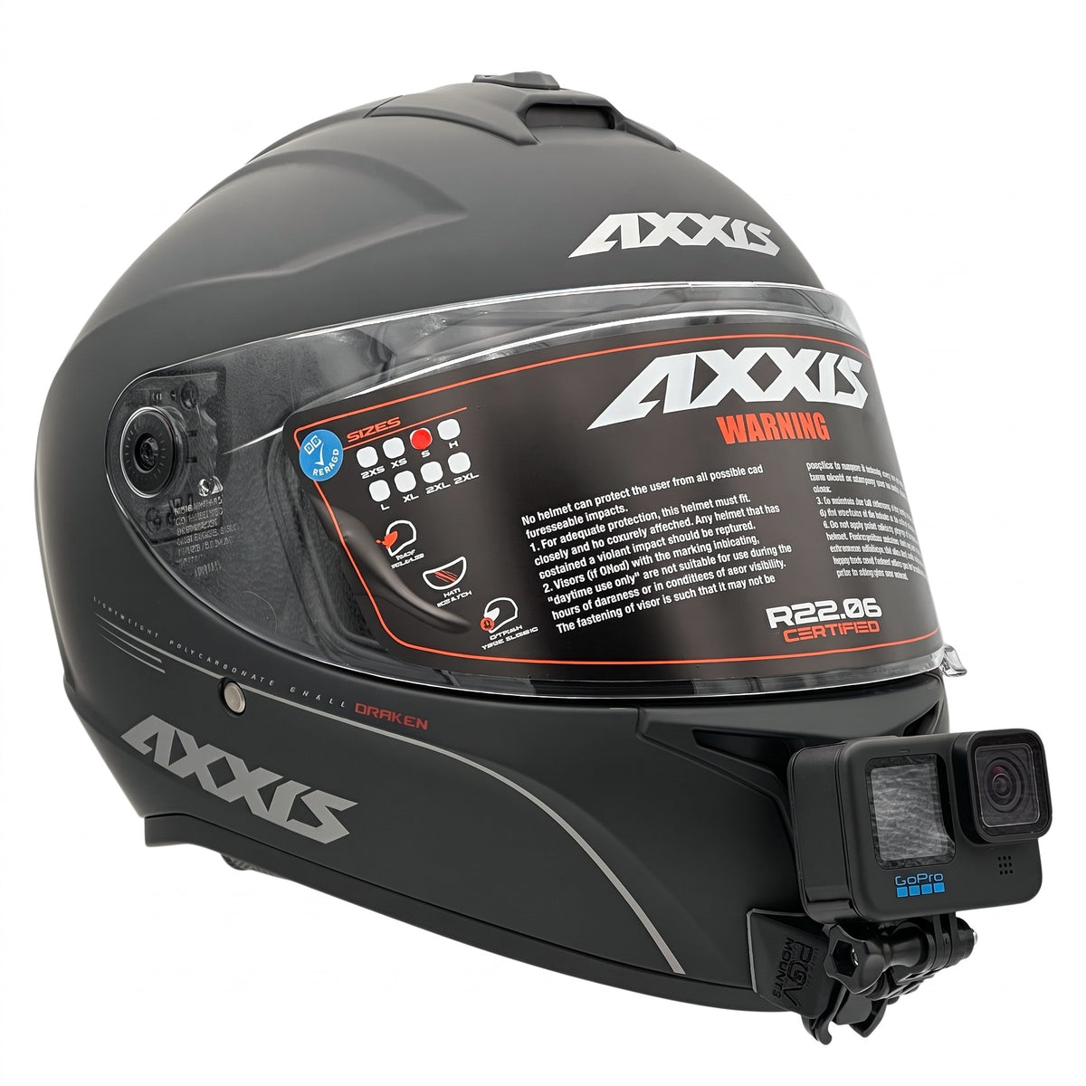 POV Mount pour AXXIS DRAKEN S