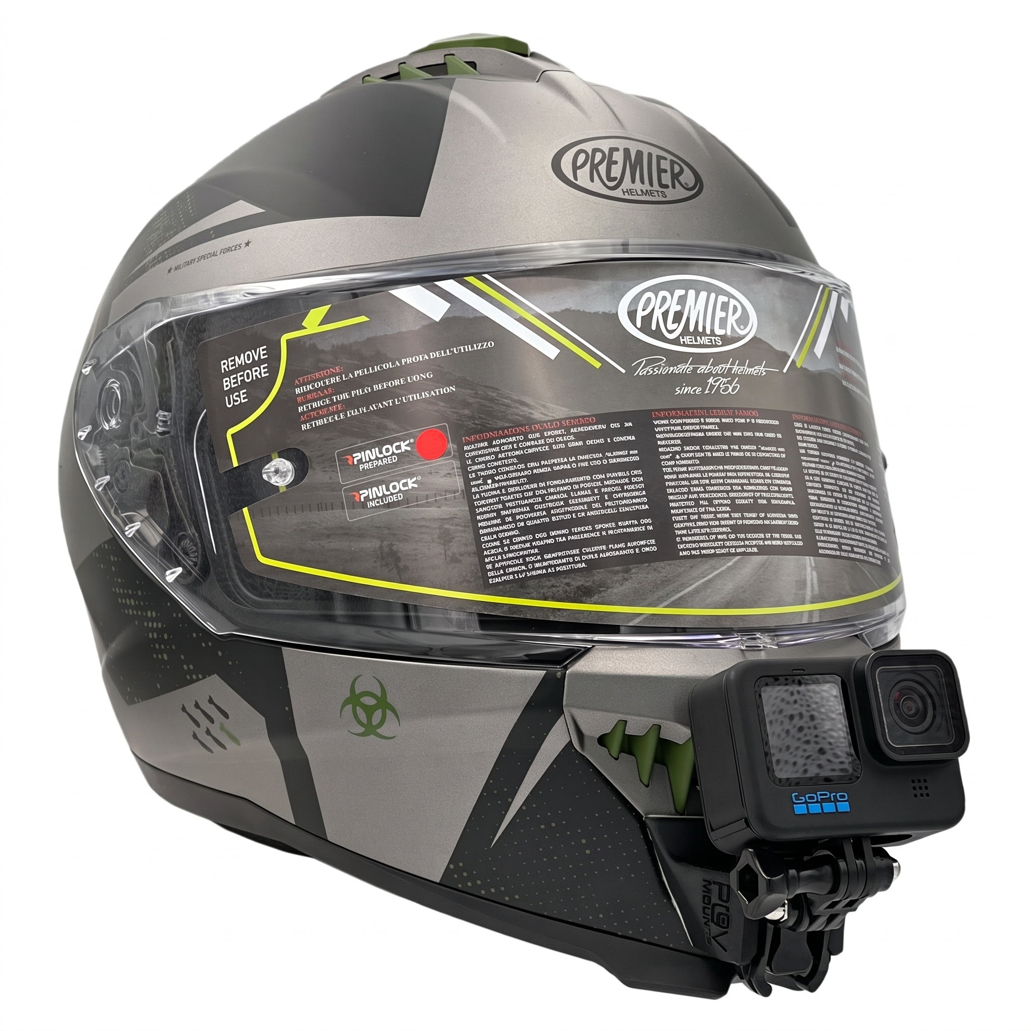 POV Mount para cabezal roto BeProud Pro Sport