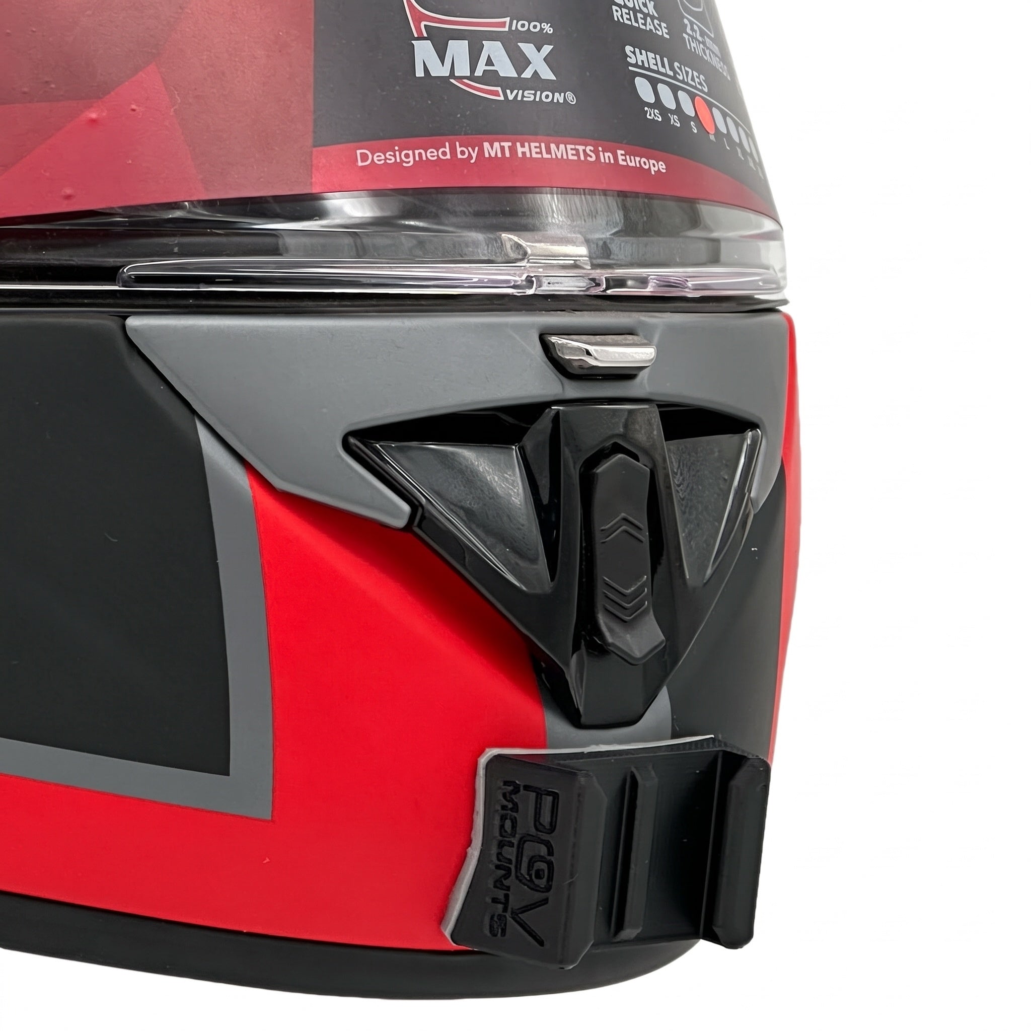 POV Mount pour MT HELMETS RAPIDE / RAPIDE PRO