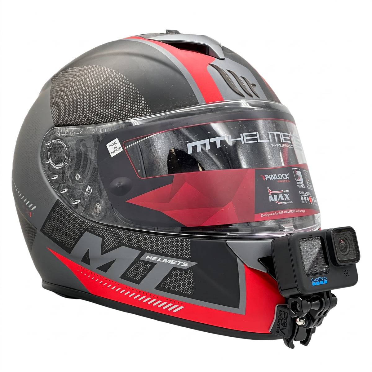 POV Mount para BeProud Race Pro Carbon con cabeza rota