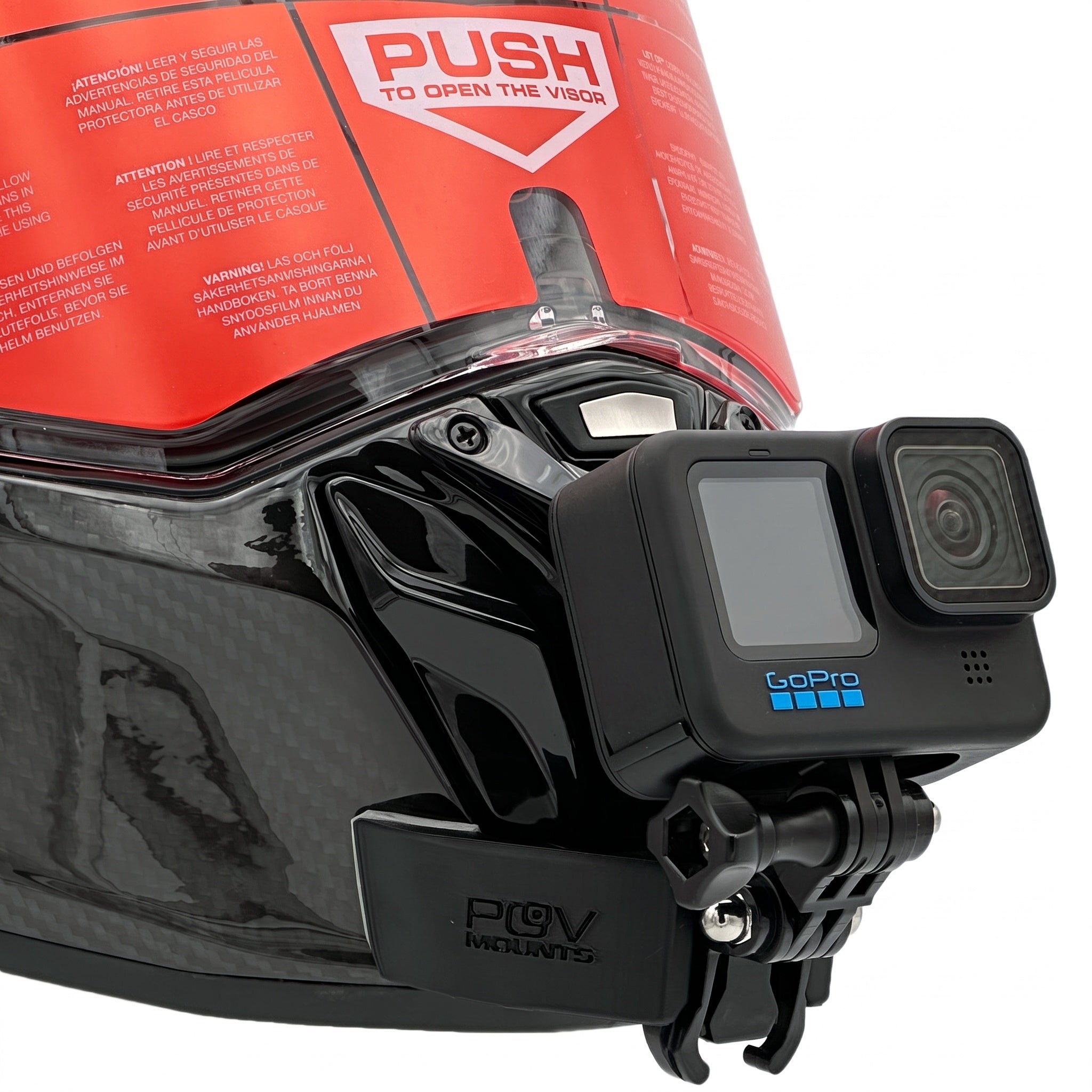 POV Mount para Caberg GP01 Carbon