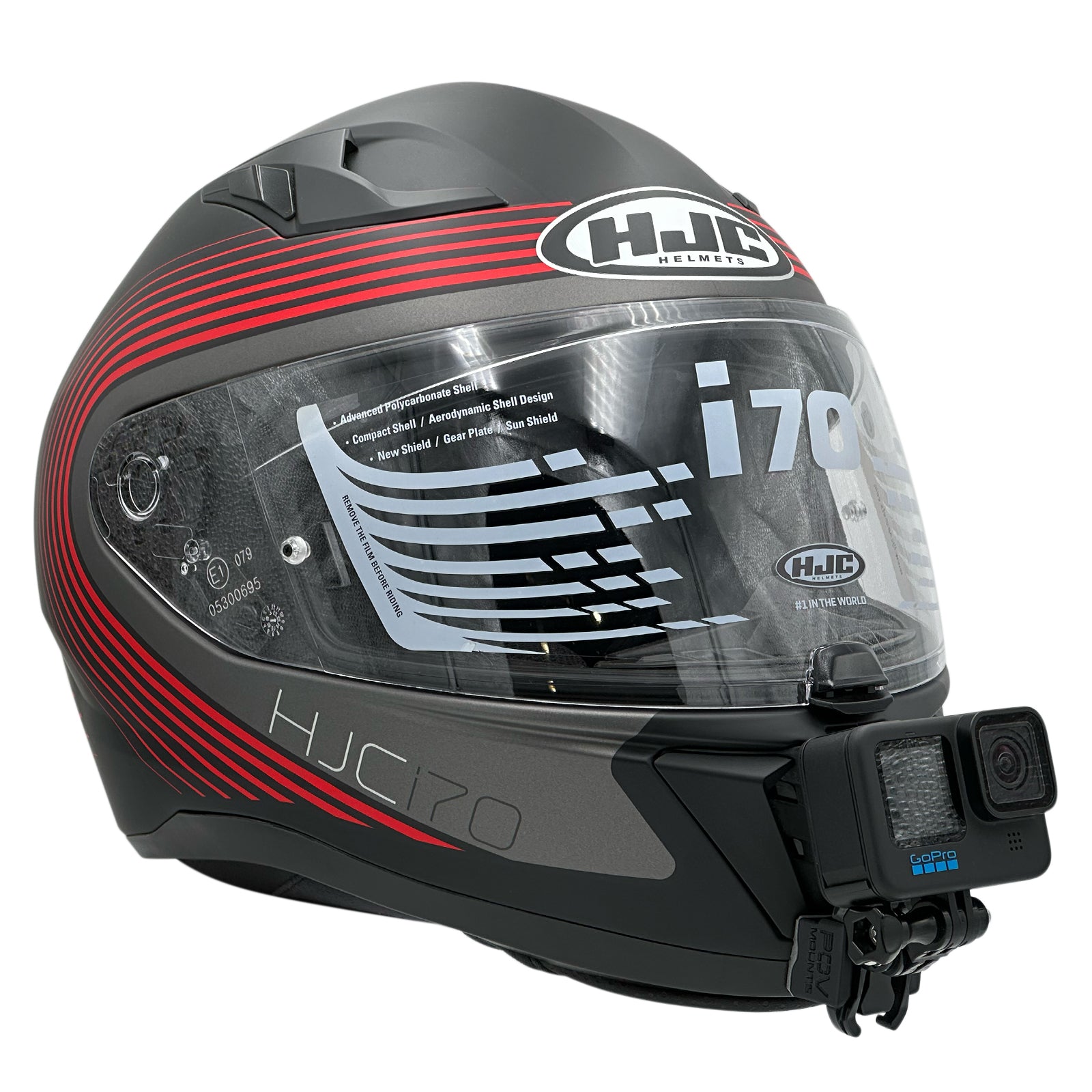 Support de caméra POV pour HJC I70