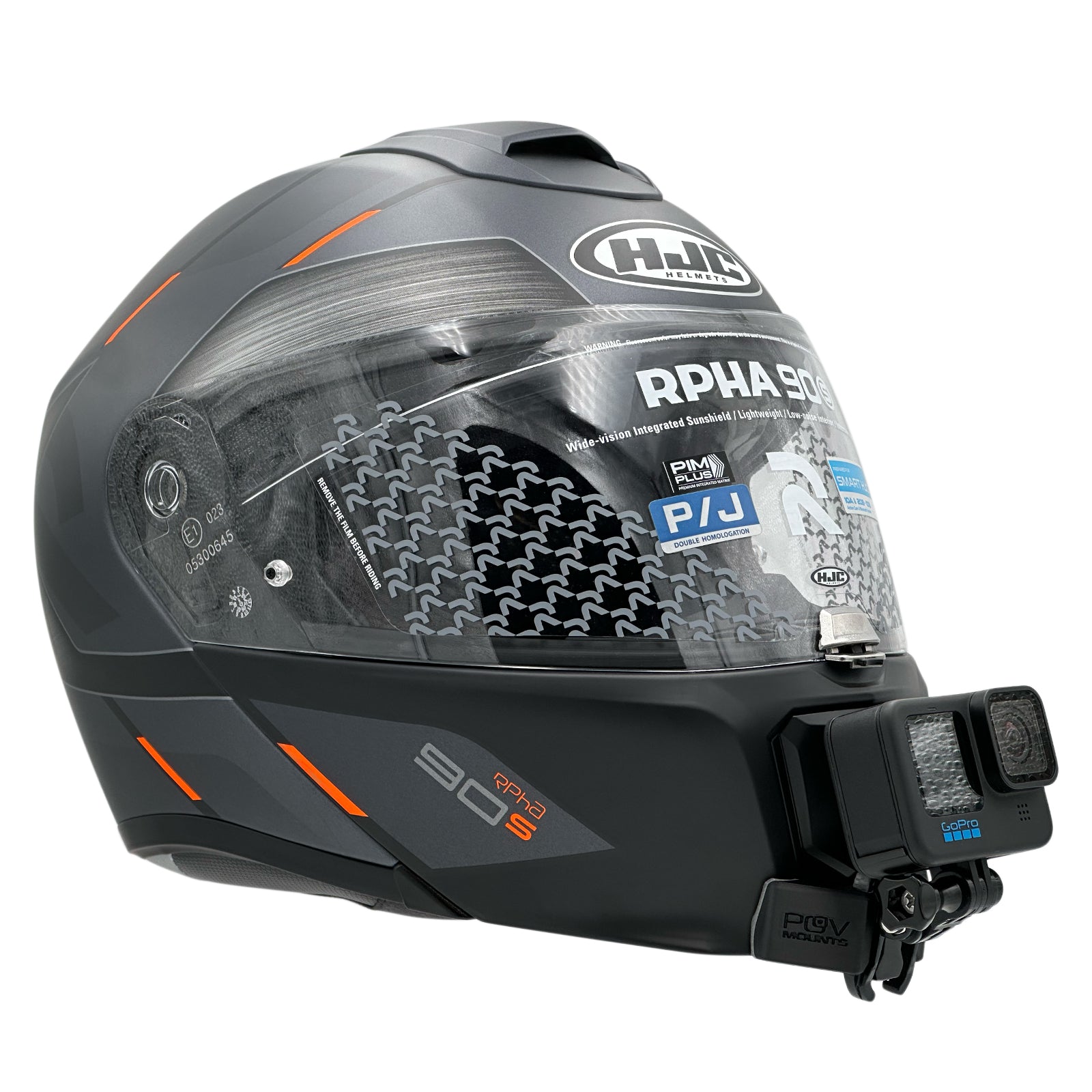 POV Mount pour HJC RPHA 90S Carbon