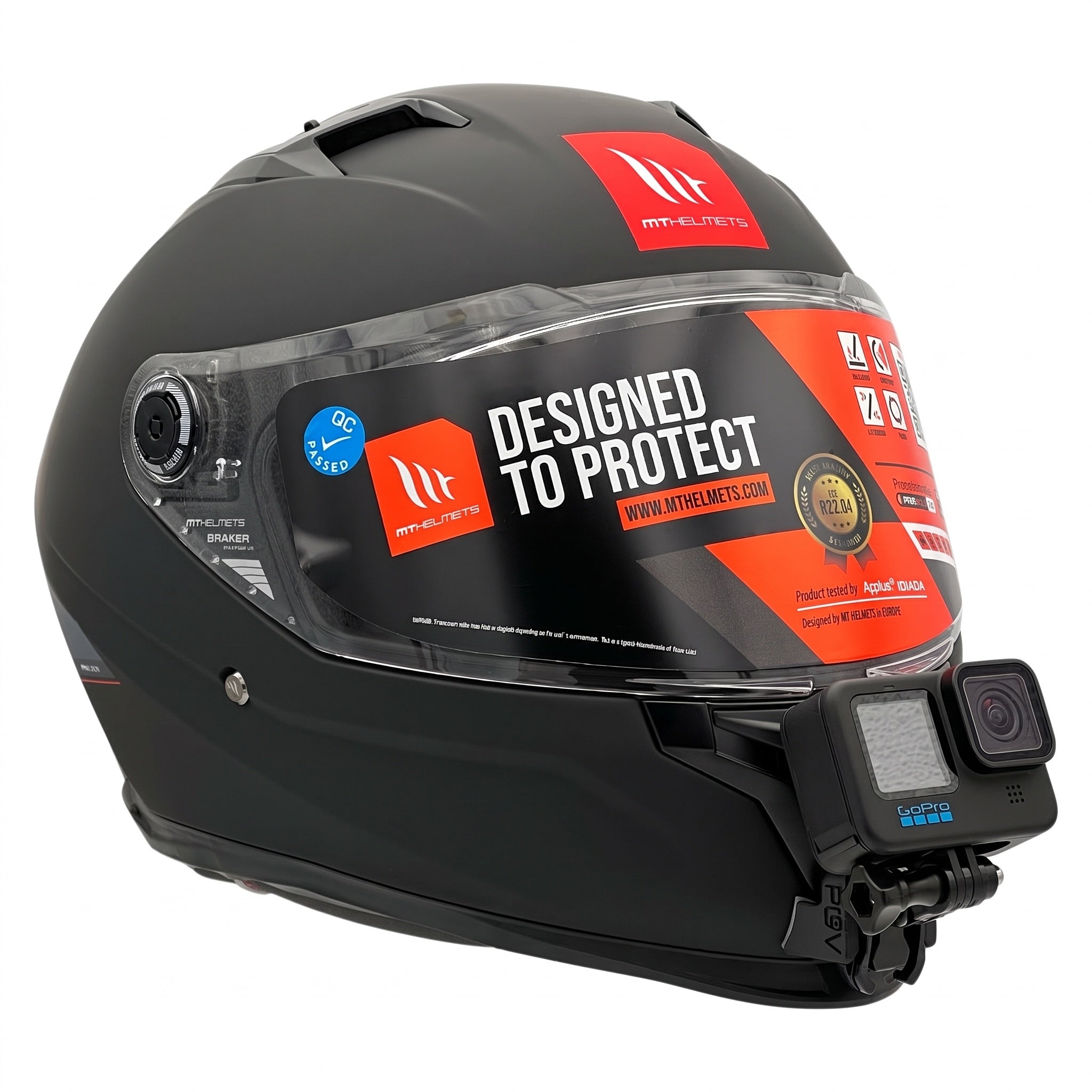 POV Mount für MT Helmets Braker