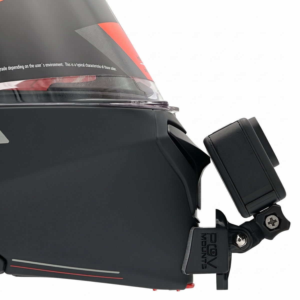POV Mount für MT Helmets Genesis SV