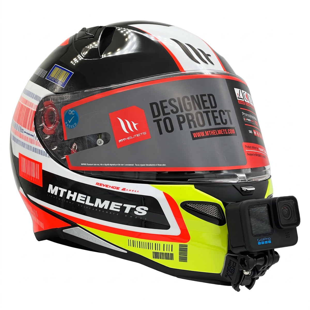 POV Mount for MT Helmets Revenge 2