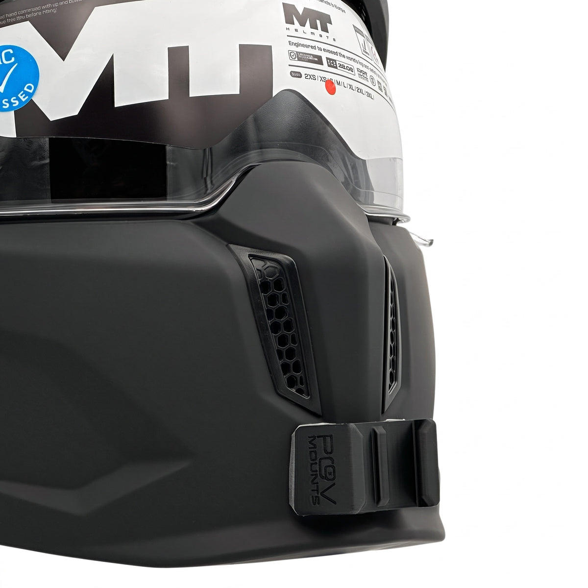 POV Mount für MT Helmets Streetfighter