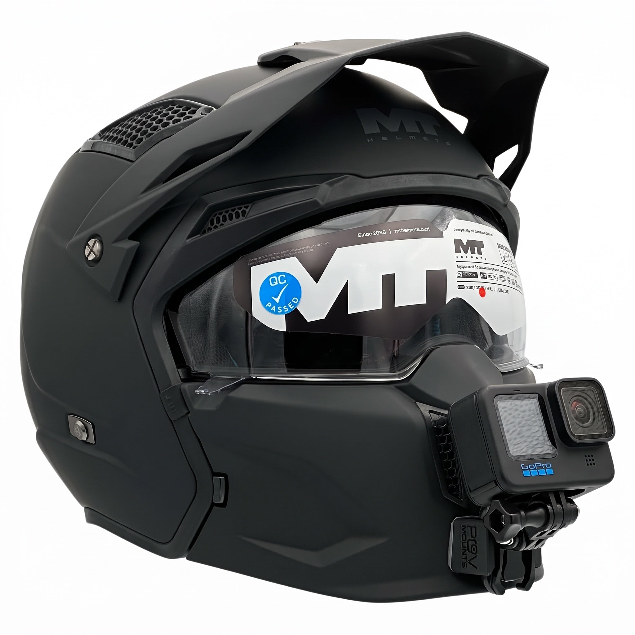 POV Mount für MT Helmets Streetfighter