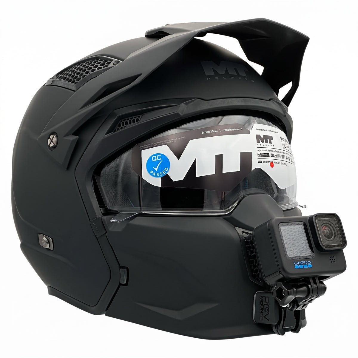 POV Mount für MT Helmets Streetfighter