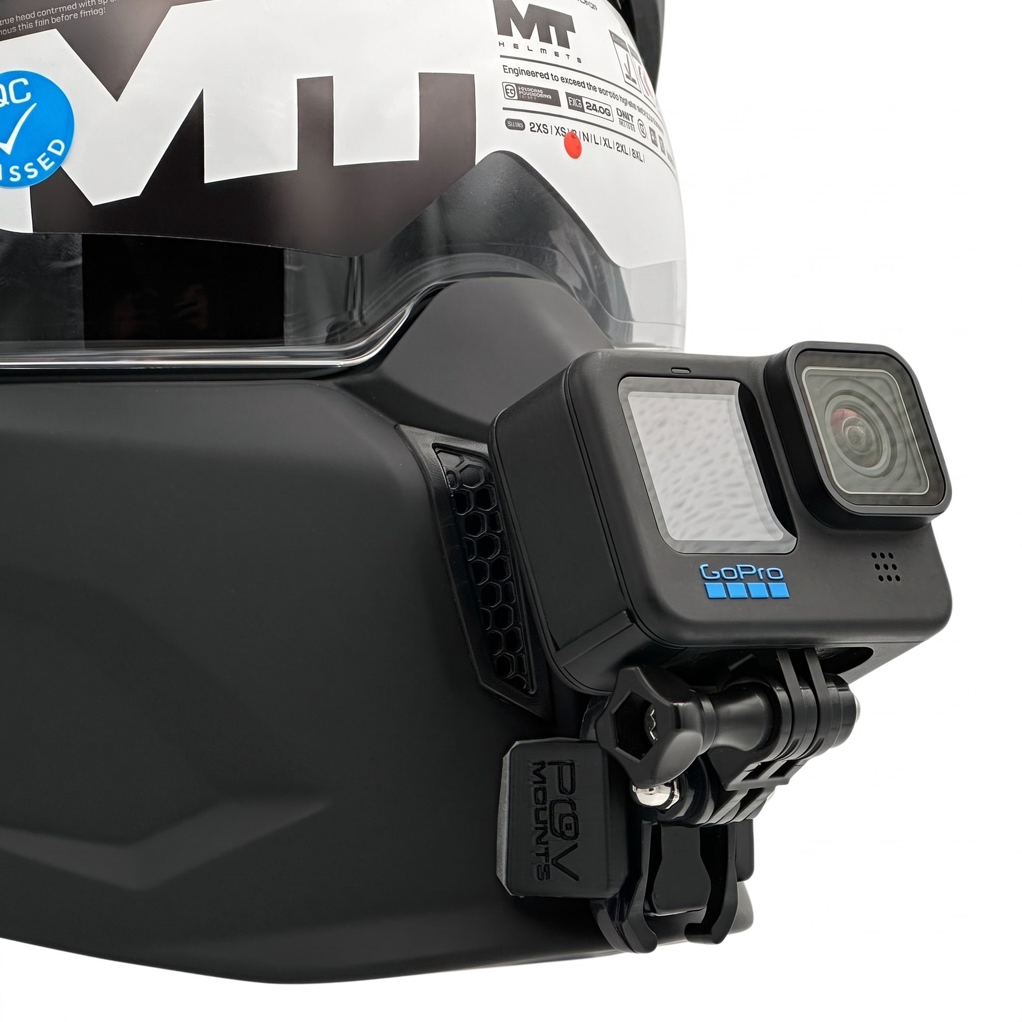 POV Mount für MT Helmets Streetfighter